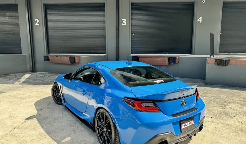 
 2023 Toyota 86 GR PREMIUM 1 owner Neptune blue – Coilovers – 13k miles – GR Performance exhaust -Like New full									