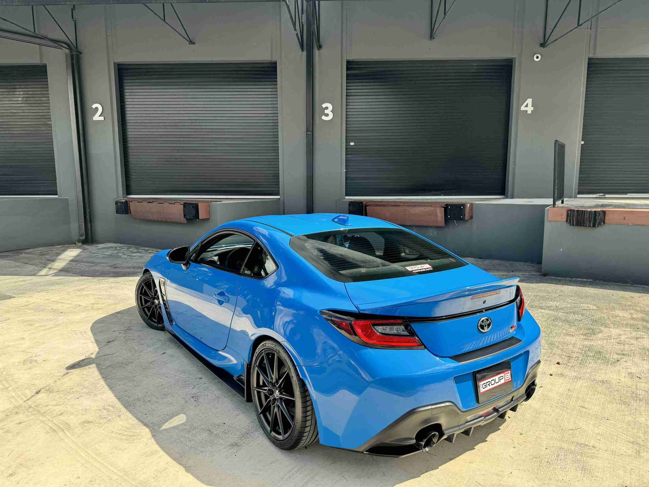 2023 Toyota 86 GR PREMIUM 1 owner Neptune blue – Coilovers – 13k miles – GR Performance exhaust -Like New full