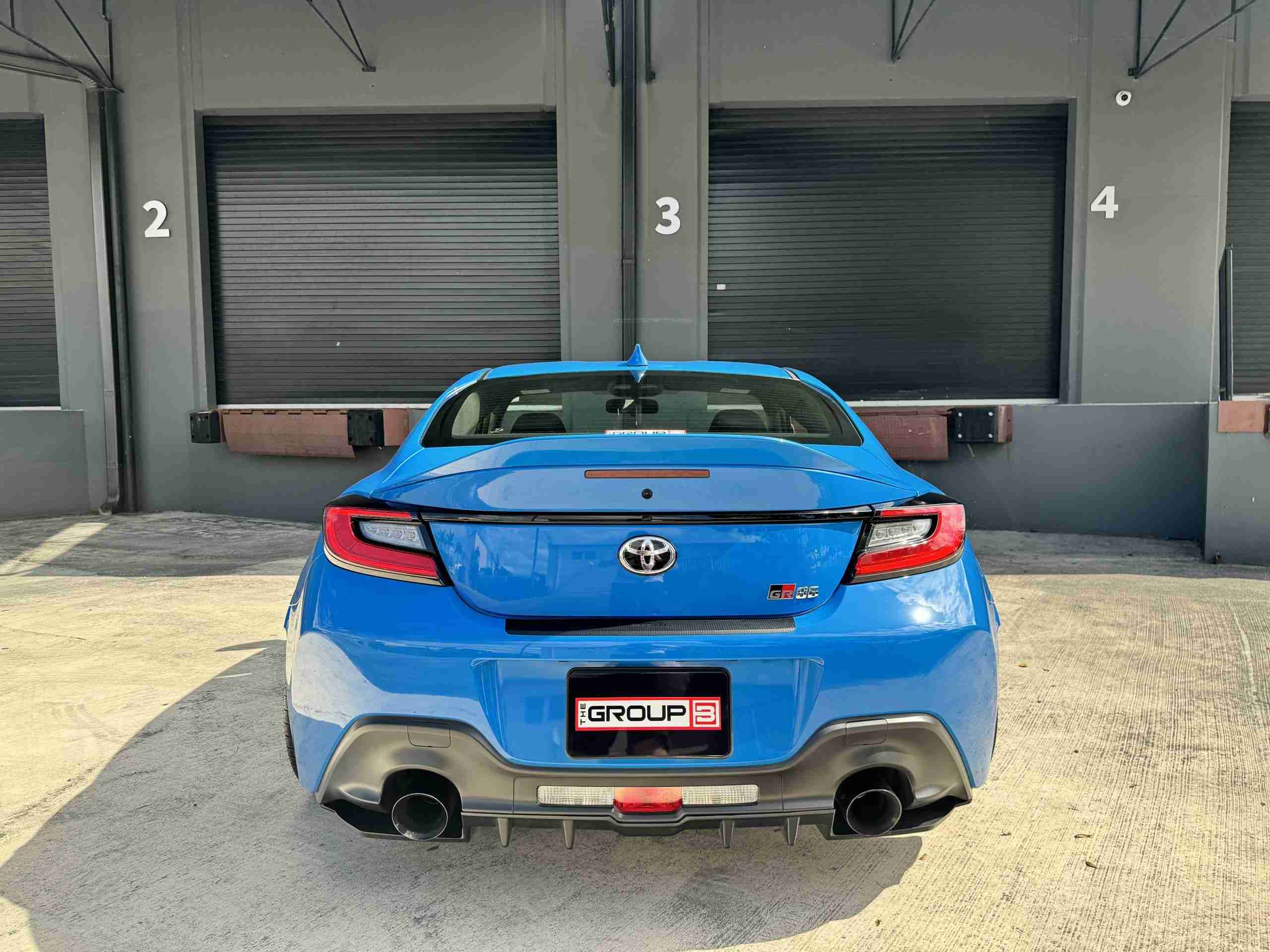 2023 Toyota 86 GR PREMIUM 1 owner Neptune blue – Coilovers – 13k miles – GR Performance exhaust -Like New full