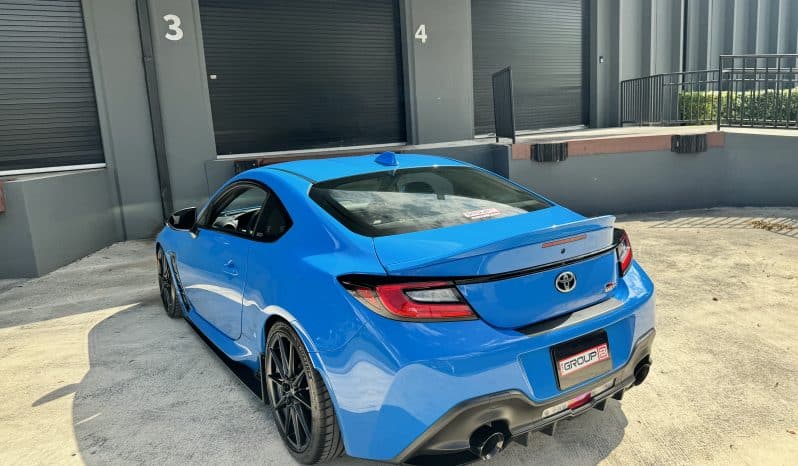 
 2023 Toyota 86 GR PREMIUM 1 owner Neptune blue – Coilovers – 13k miles – GR Performance exhaust -Like New full									