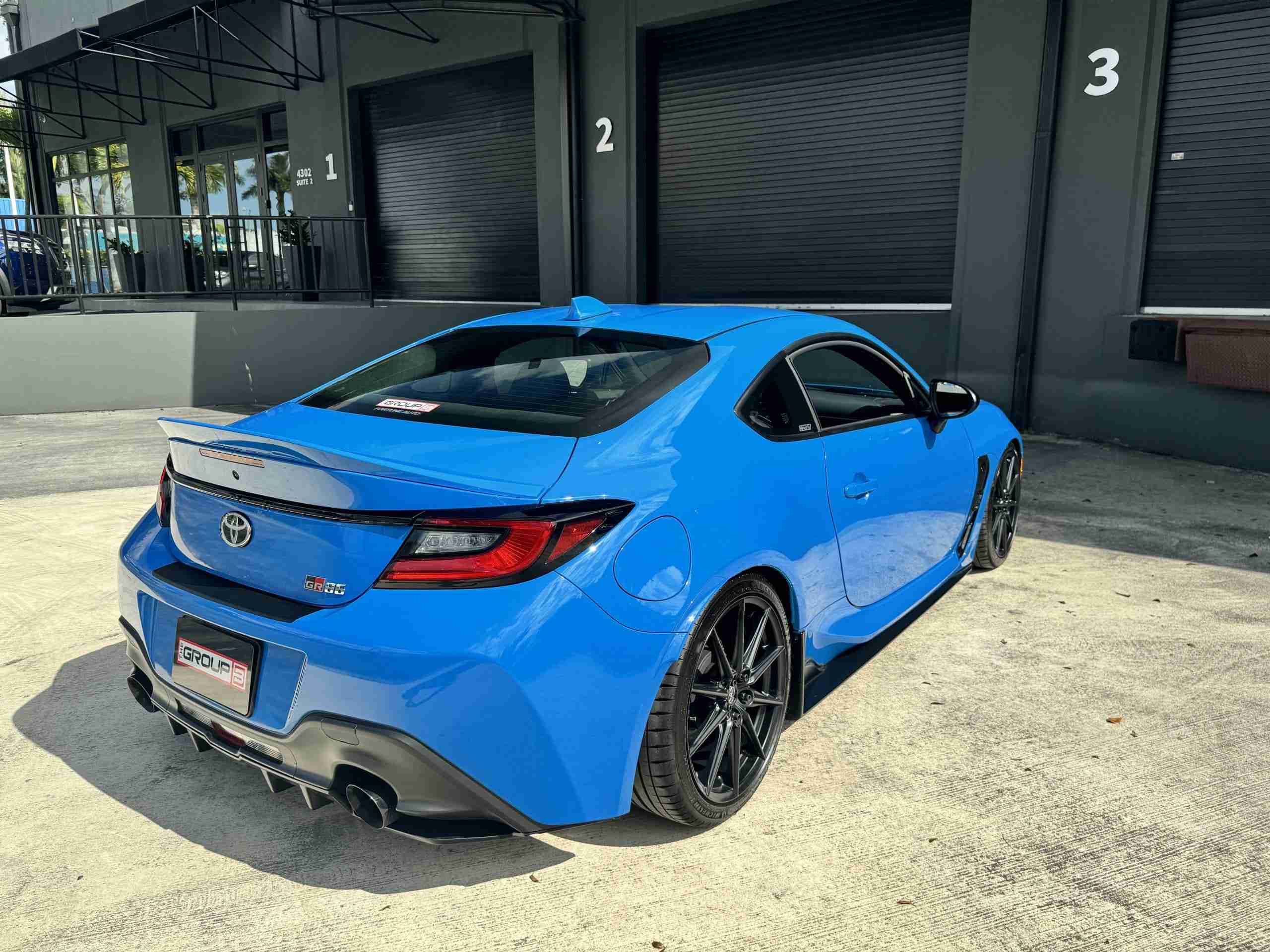 2023 Toyota 86 GR PREMIUM 1 owner Neptune blue – Coilovers – 13k miles – GR Performance exhaust -Like New full