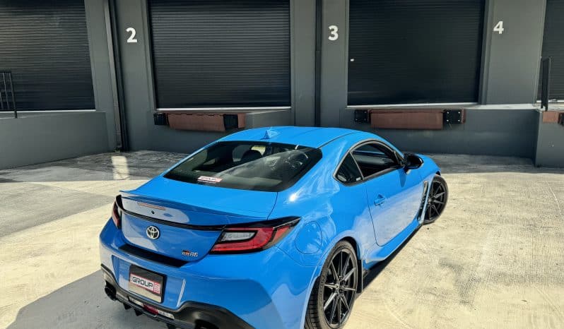 
 2023 Toyota 86 GR PREMIUM 1 owner Neptune blue – Coilovers – 13k miles – GR Performance exhaust -Like New full									