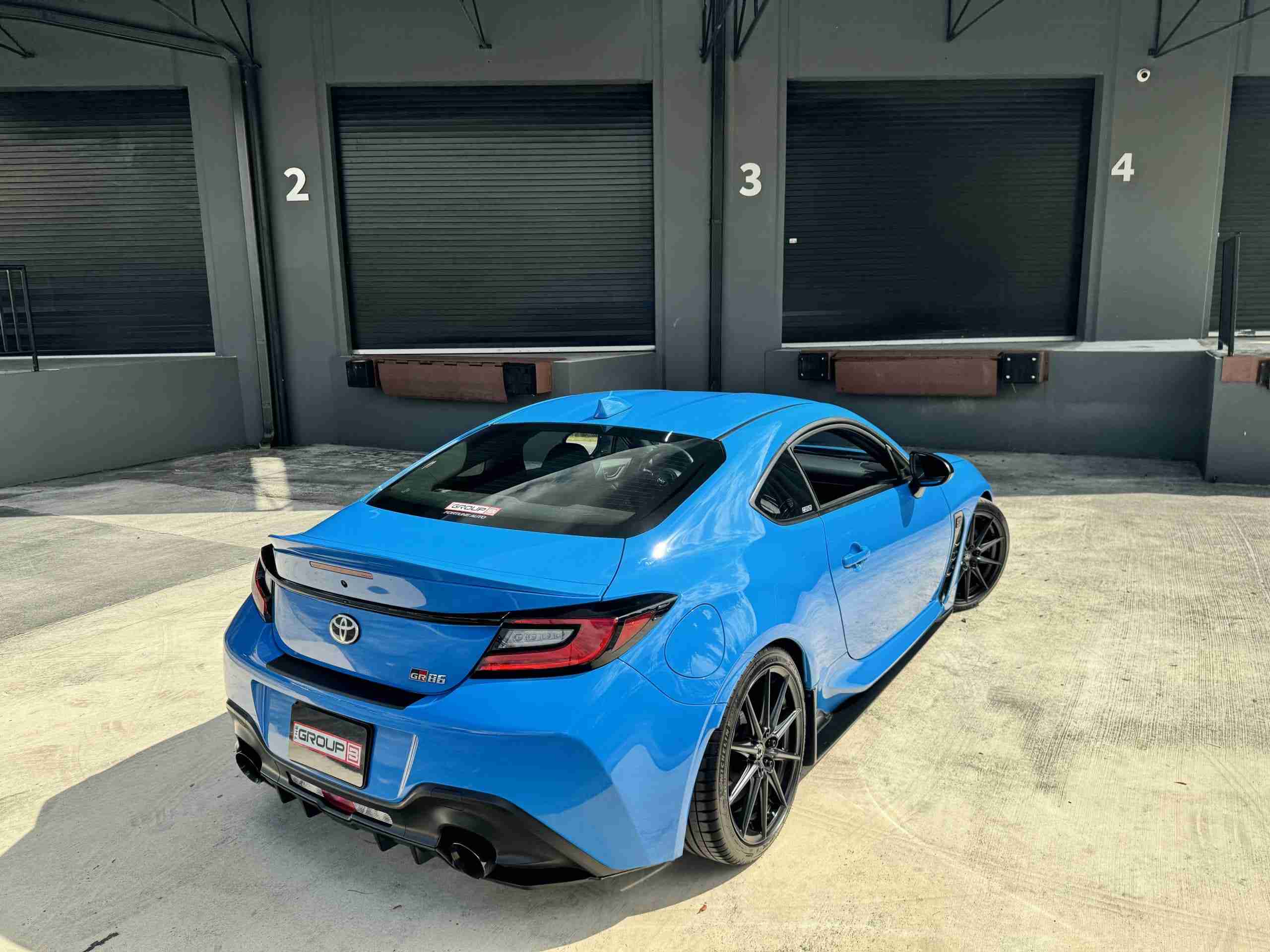 2023 Toyota 86 GR PREMIUM 1 owner Neptune blue – Coilovers – 13k miles – GR Performance exhaust -Like New full