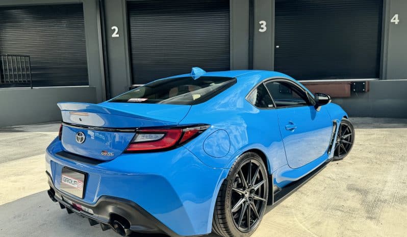 
 2023 Toyota 86 GR PREMIUM 1 owner Neptune blue – Coilovers – 13k miles – GR Performance exhaust -Like New full									