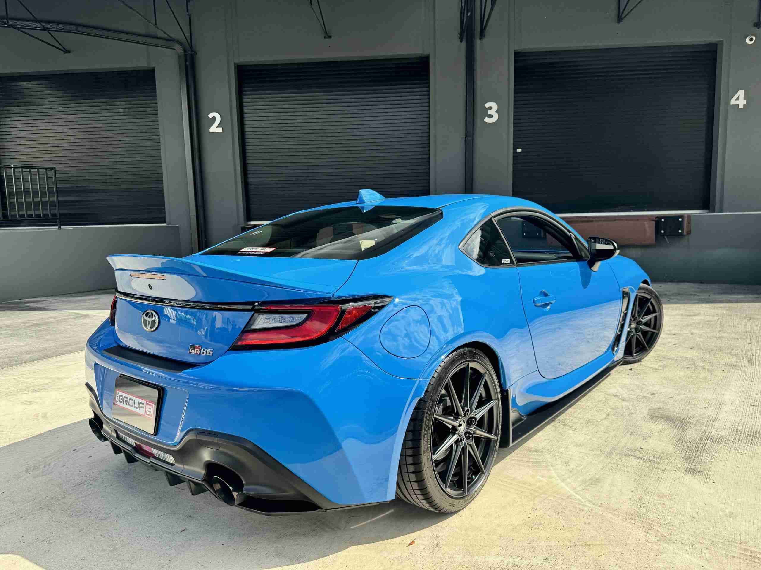 2023 Toyota 86 GR PREMIUM 1 owner Neptune blue – Coilovers – 13k miles – GR Performance exhaust -Like New full
