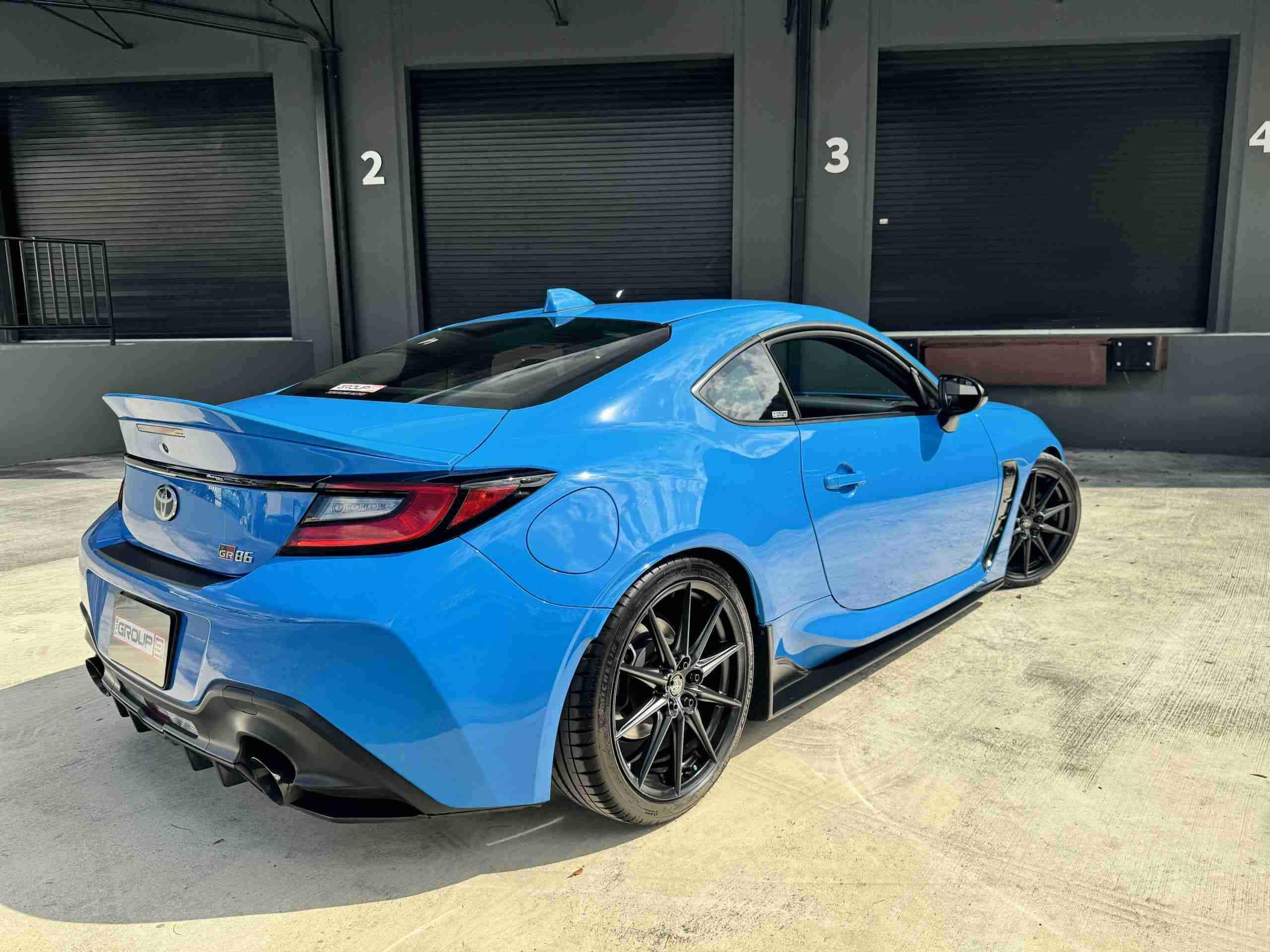 2023 Toyota 86 GR PREMIUM 1 owner Neptune blue – Coilovers – 13k miles – GR Performance exhaust -Like New full
