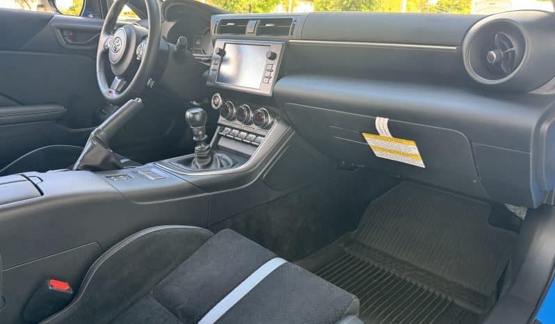 
 2023 Toyota 86 GR PREMIUM 1 owner Neptune blue – Coilovers – 13k miles – GR Performance exhaust -Like New full									