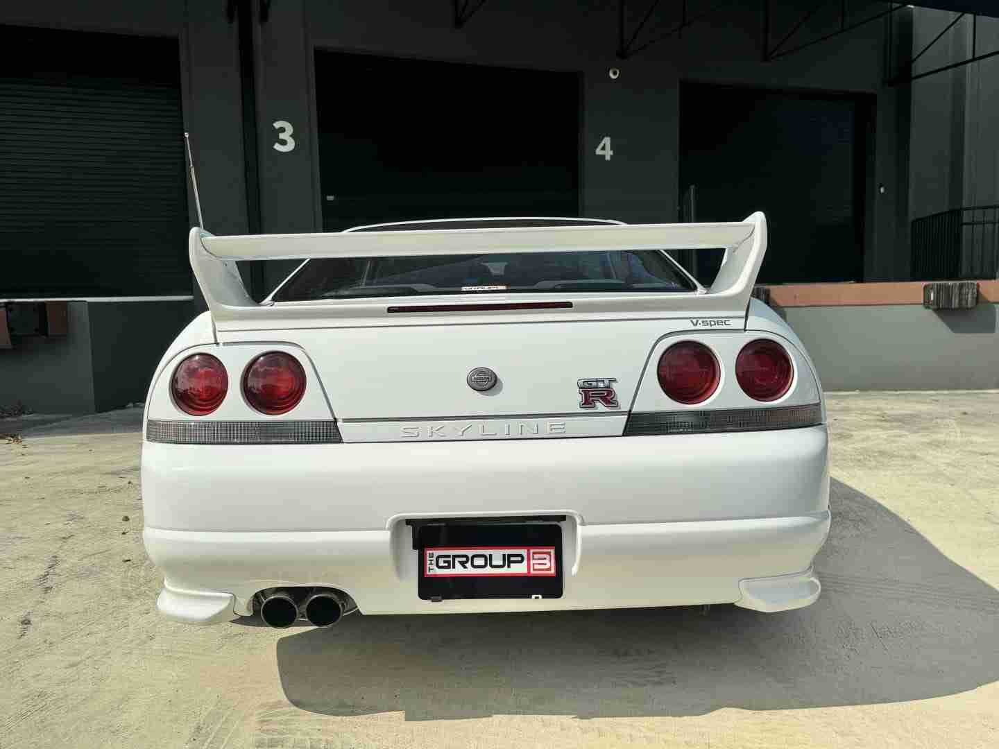 1995 Nissan GT-R R33 Skyline VSPEC 24K Original Miles – ORIGINAL PAINT – Documented – OHLINS Coilovers – OG TE37 full