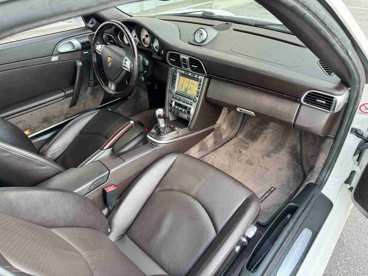 2008 Porsche 911 997.1 TURBO 22k Miles – All Original Paint – 6 Speed Manual – Carbon Intake full