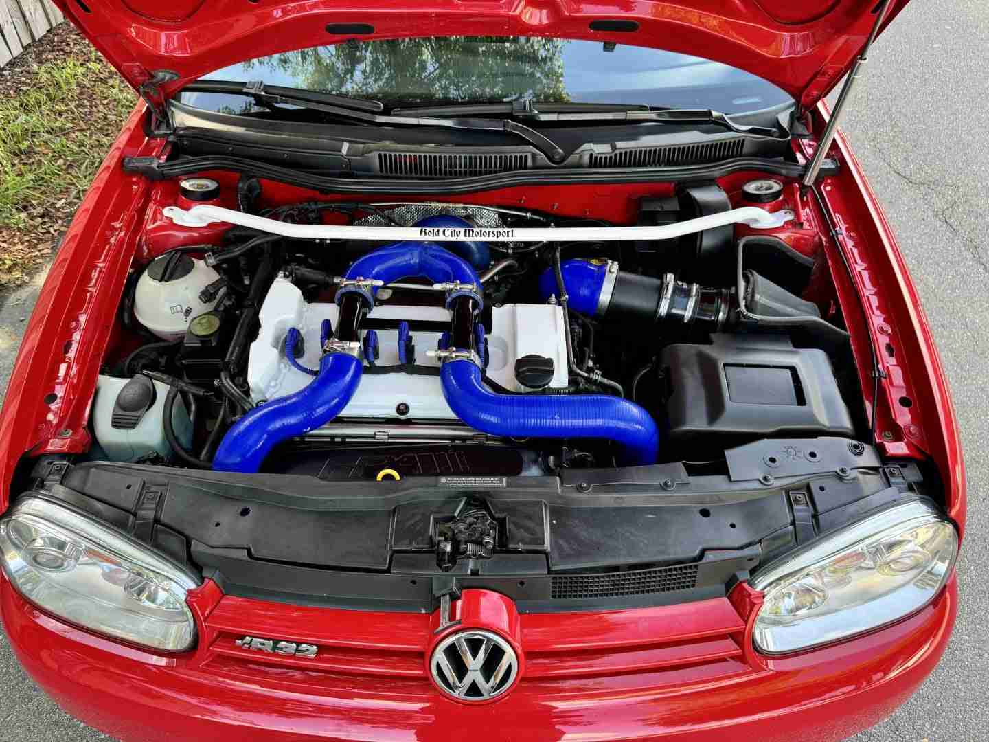 2004 Volkswagen R32 MK4 1 of 662 Tornado Red – HPA400 Turbo Kit – 84k Miles – ALCON BBK – 1552s – 6 Spd full
