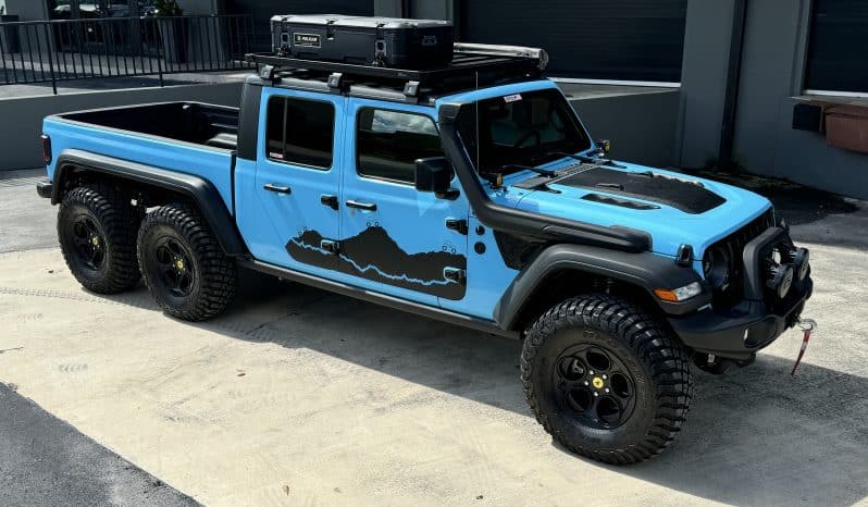 
 2022 Jeep Gladiator Rubicon 6×6 1 Owner – Custom Built – 800 miles NEW – Fox Suspension – $185k BUILD full									
