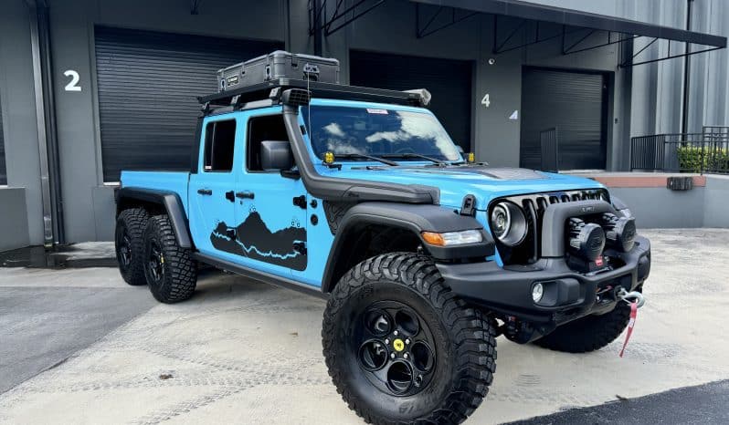 
 2022 Jeep Gladiator Rubicon 6×6 1 Owner – Custom Built – 800 miles NEW – Fox Suspension – $185k BUILD full									