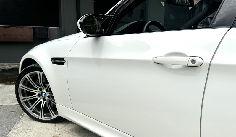 
 2008 BMW M3 E90 Single Hump Slicktop 74k Miles – 6 Speed Manual – LCI upgrades – Alpine White – Fox Red full									