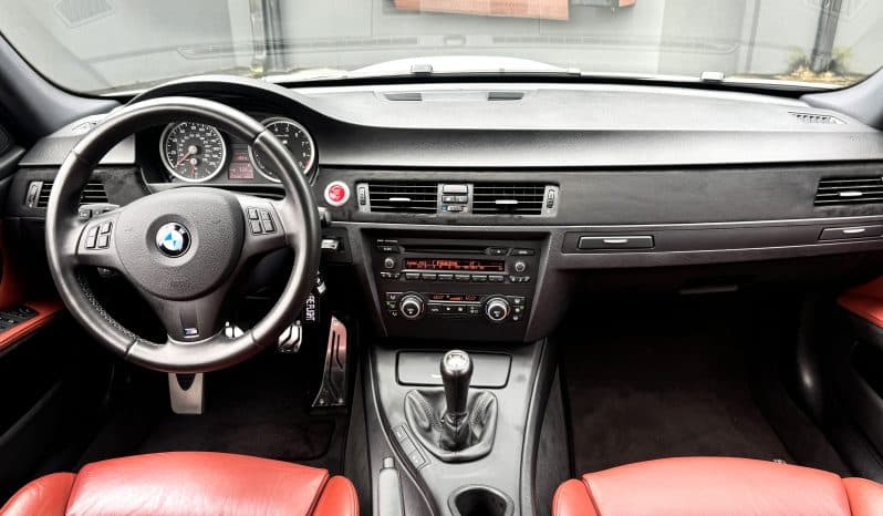 
 2008 BMW M3 E90 Single Hump Slicktop 74k Miles – 6 Speed Manual – LCI upgrades – Alpine White – Fox Red full									