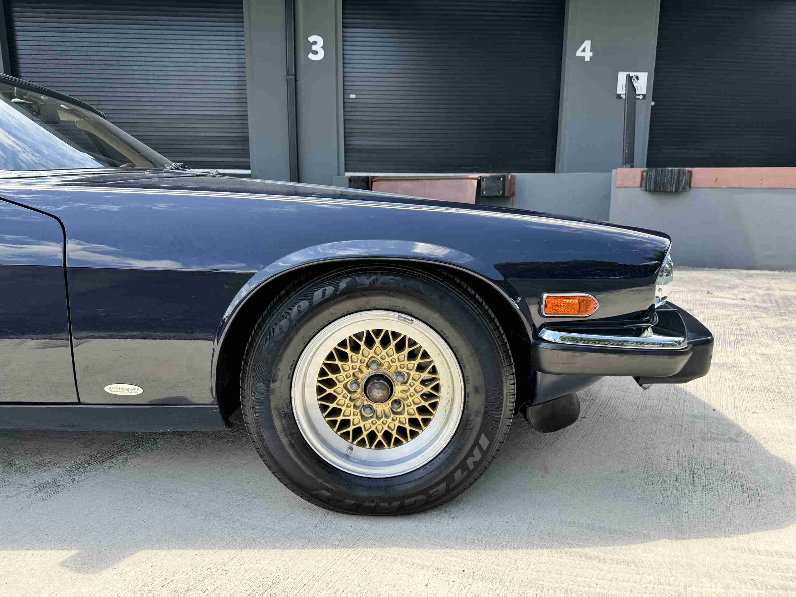 1988 Jaguar XJS V12 Convertible Same Owner Since 1992 – 35k Original miles – 15 inch BBS mesh wheels – Blue Top full