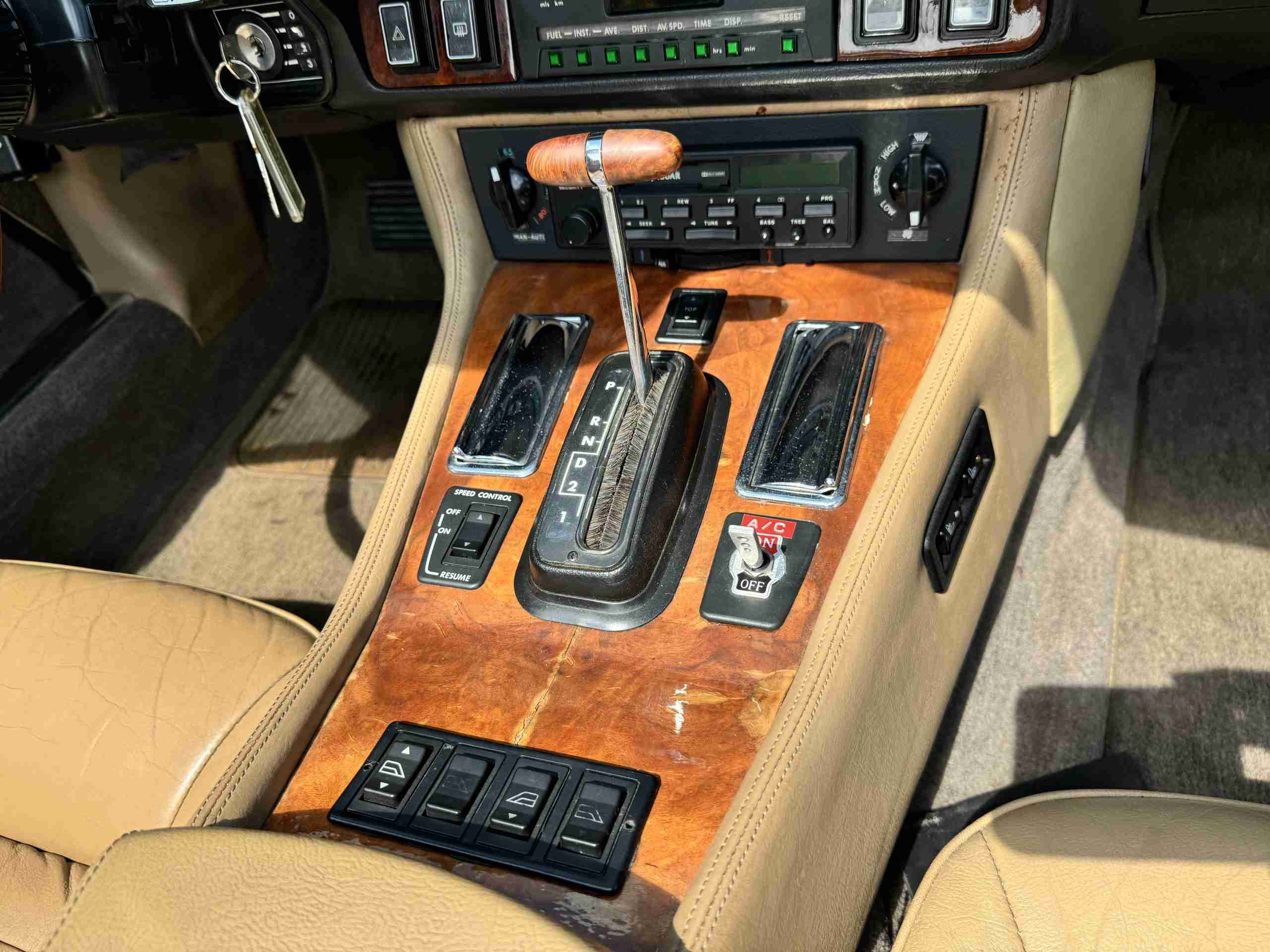 1988 Jaguar XJS V12 Convertible Same Owner Since 1992 – 35k Original miles – 15 inch BBS mesh wheels – Blue Top full