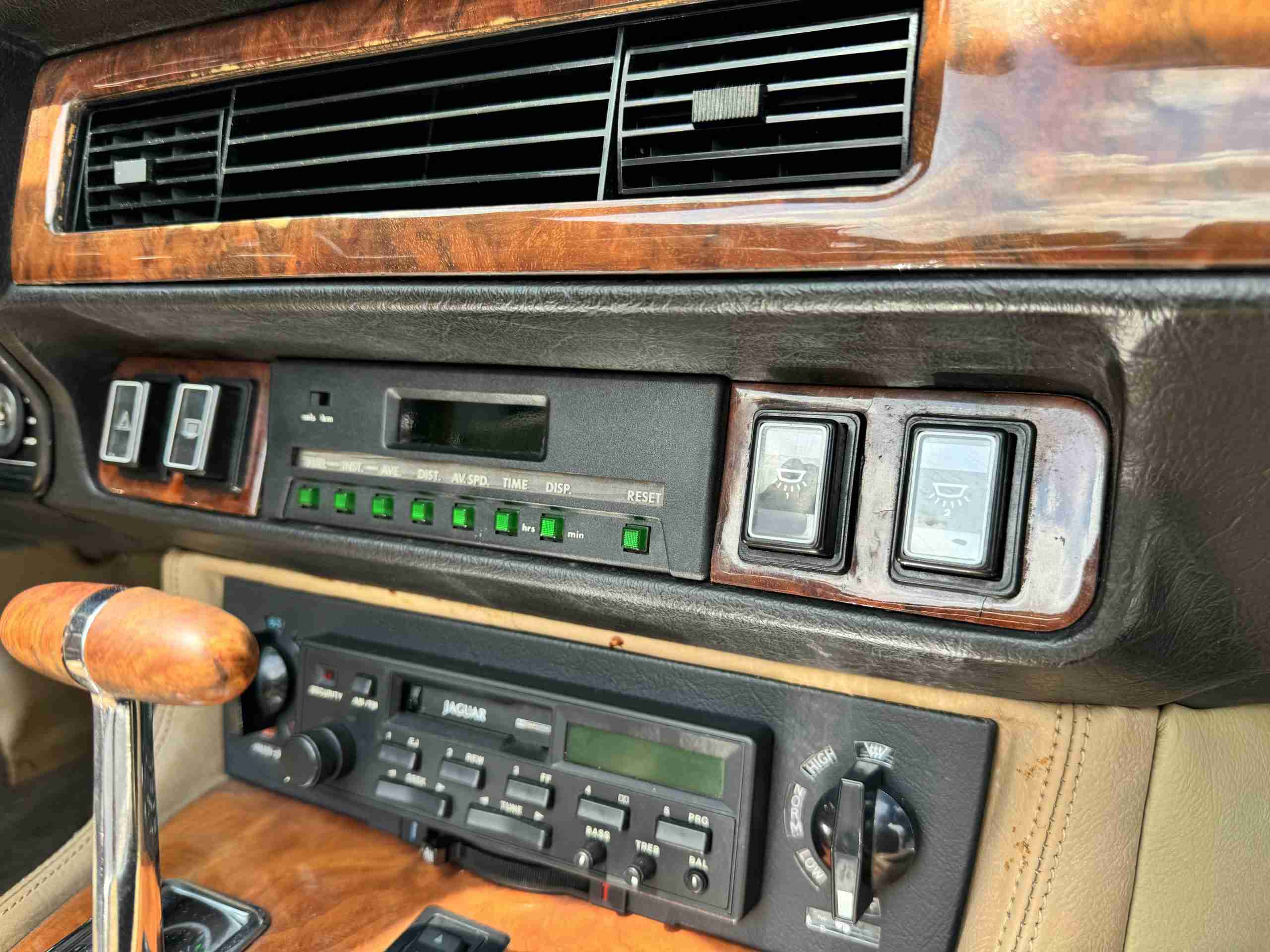 1988 Jaguar XJS V12 Convertible Same Owner Since 1992 – 35k Original miles – 15 inch BBS mesh wheels – Blue Top full
