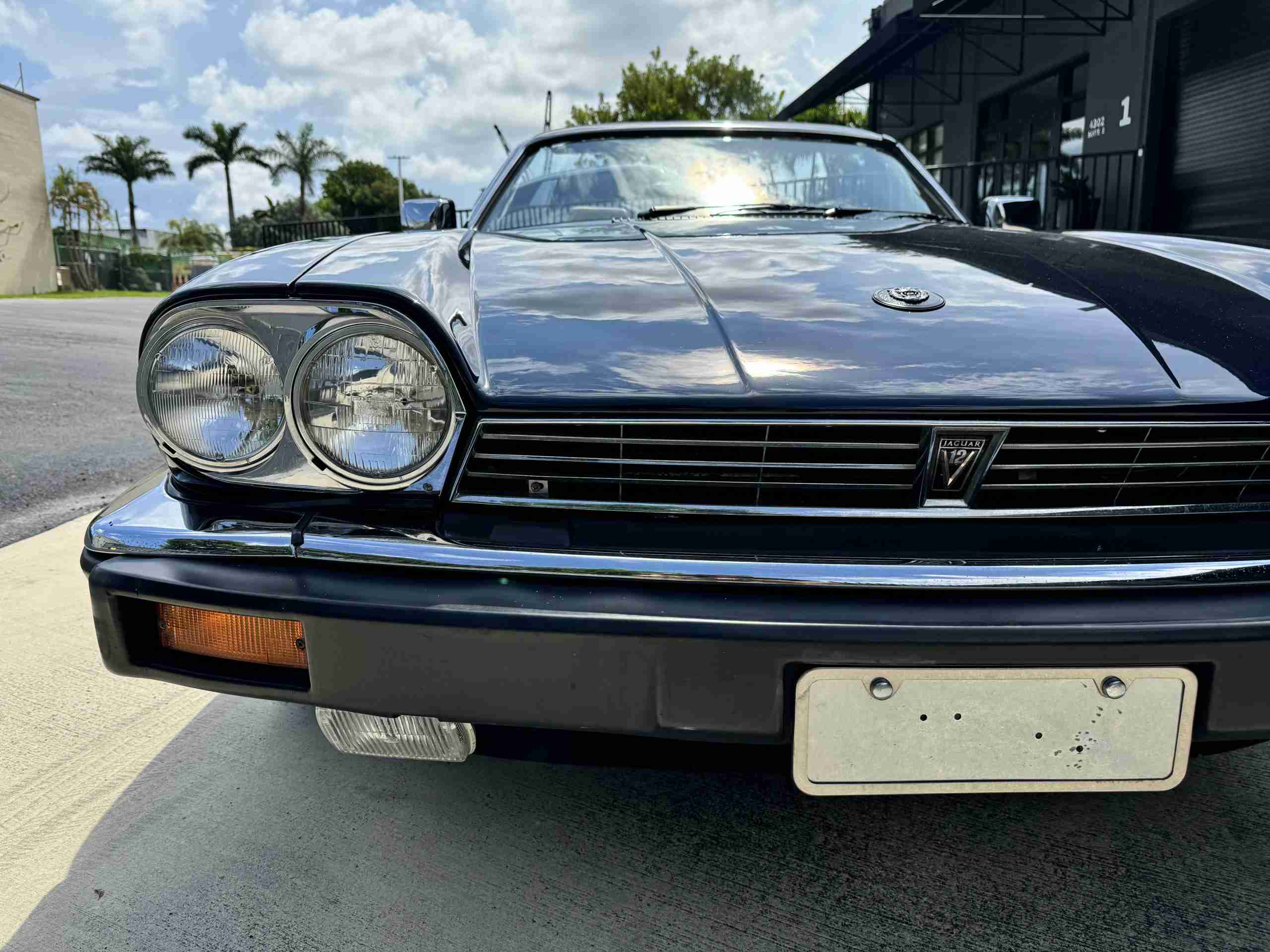 1988 Jaguar XJS V12 Convertible Same Owner Since 1992 – 35k Original miles – 15 inch BBS mesh wheels – Blue Top full