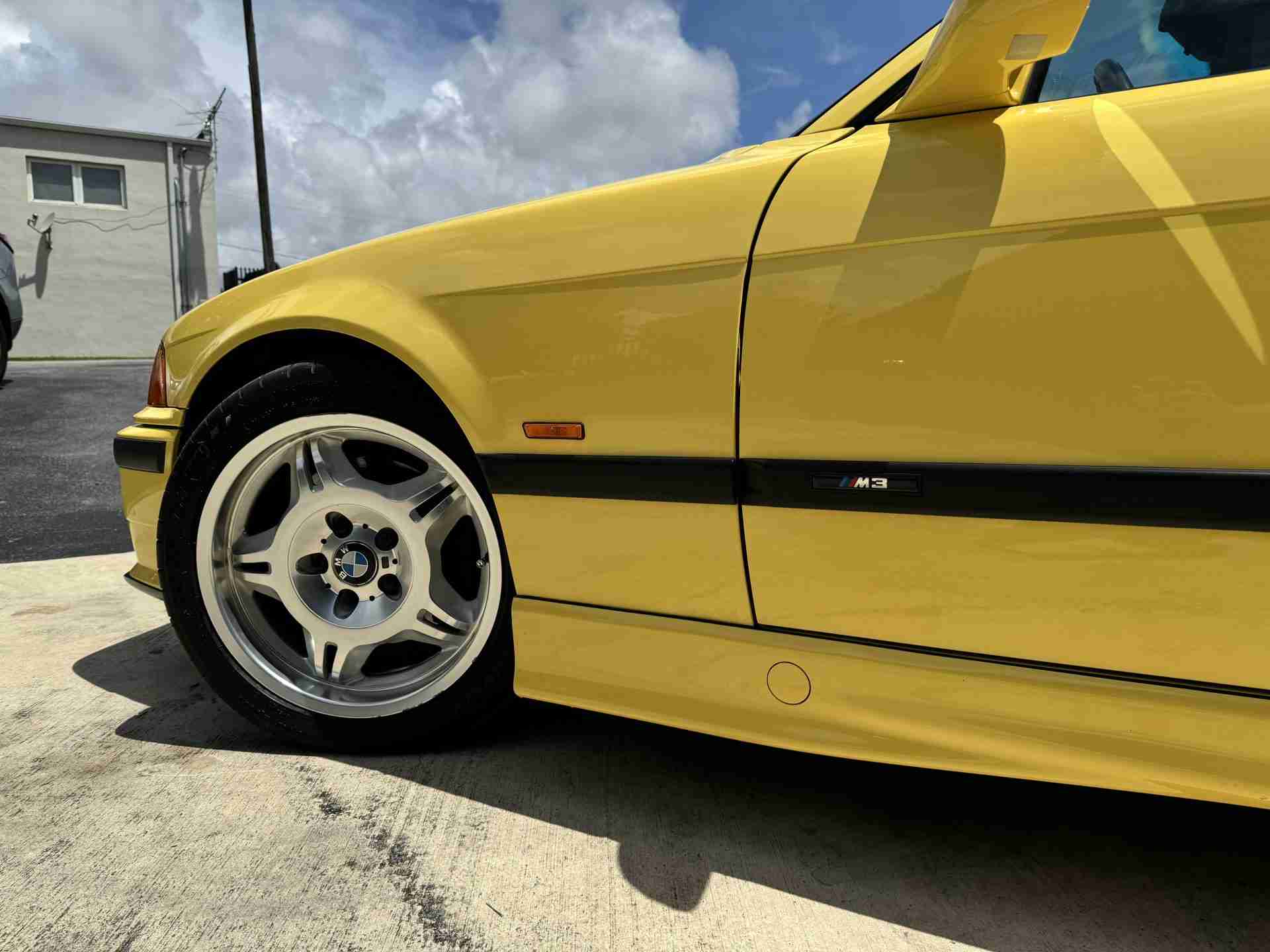 1999 BMW M3 E36 Convertible Rare Dakar Yellow – Only 62K Miles – OEM HARDTOP – 4 Keys – Documented Service full
