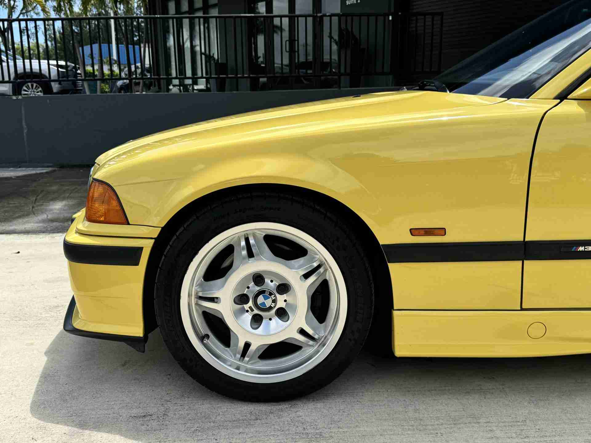 1999 BMW M3 E36 Convertible Rare Dakar Yellow – Only 62K Miles – OEM HARDTOP – 4 Keys – Documented Service full
