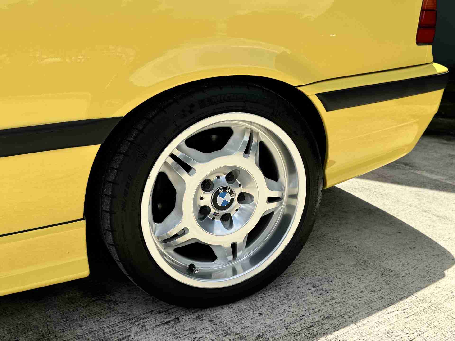1999 BMW M3 E36 Convertible Rare Dakar Yellow – Only 62K Miles – OEM HARDTOP – 4 Keys – Documented Service full