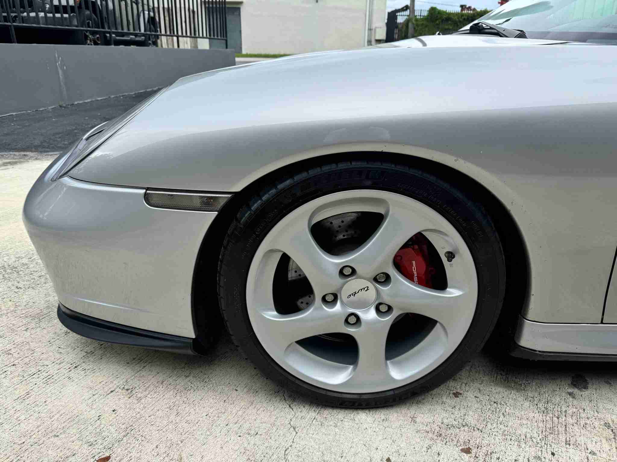 2001 Porsche 911 996 Twin Turbo 6 Speed Manual Arctic Silver – 89k Miles – Original Window Sticker – 550HP – Binder of Records full