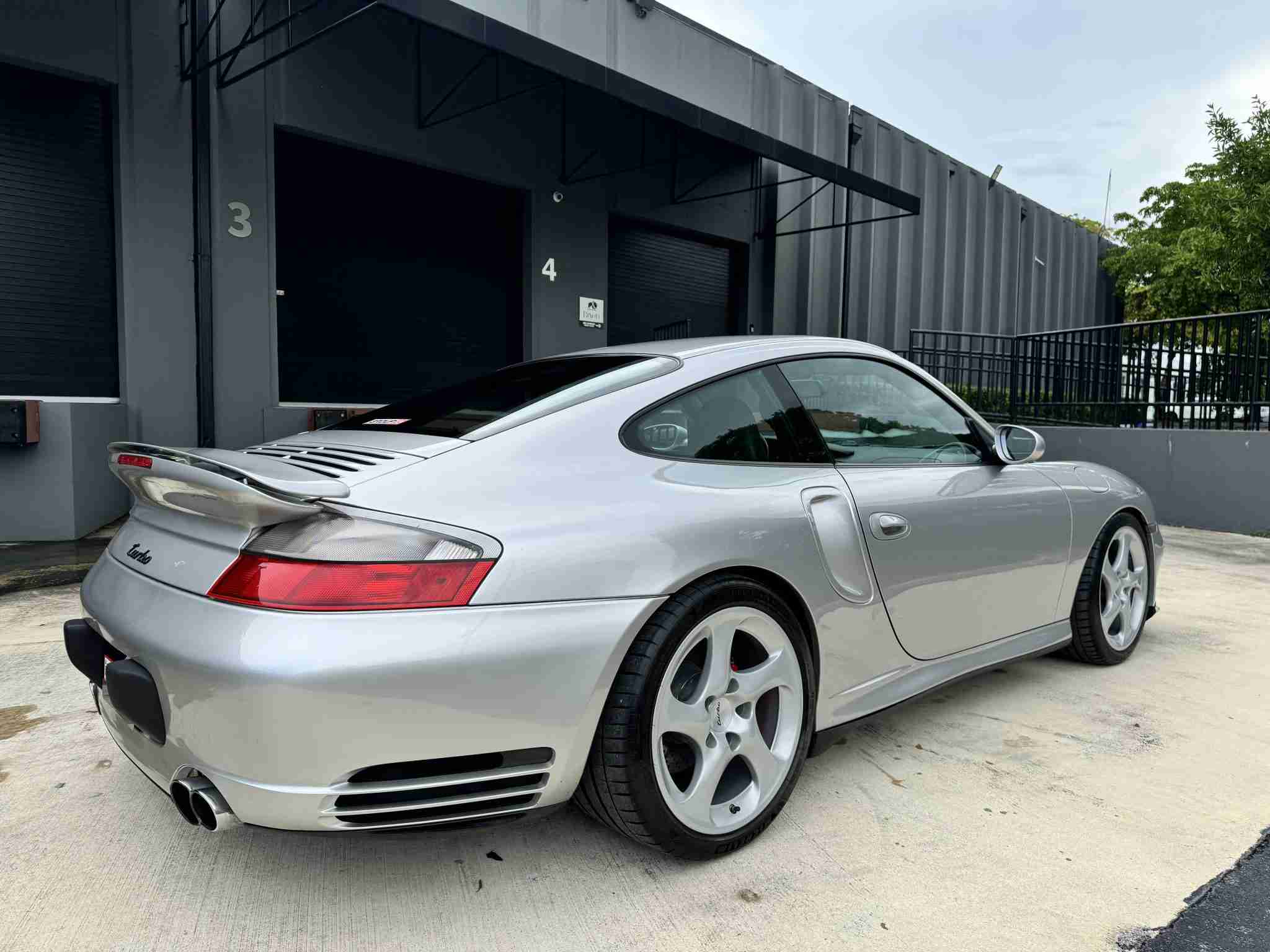 2001 Porsche 911 996 Twin Turbo 6 Speed Manual Arctic Silver – 89k Miles – Original Window Sticker – 550HP – Binder of Records full