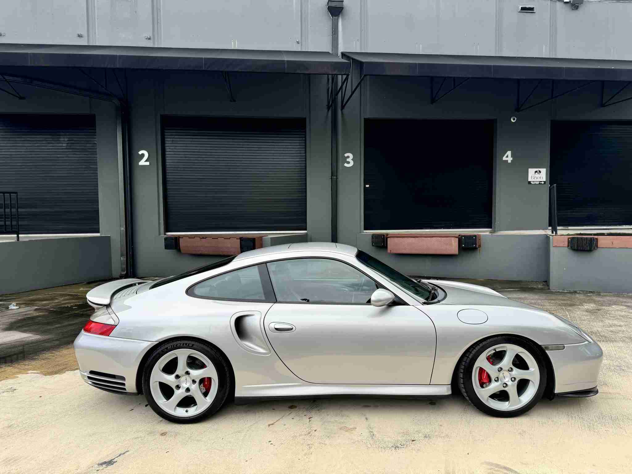 2001 Porsche 911 996 Twin Turbo 6 Speed Manual Arctic Silver – 89k Miles – Original Window Sticker – 550HP – Binder of Records full
