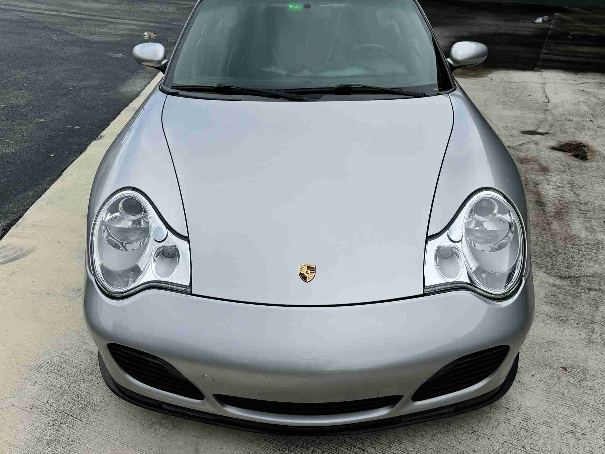 2001 Porsche 911 996 Twin Turbo 6 Speed Manual Arctic Silver – 89k Miles – Original Window Sticker – 550HP – Binder of Records full