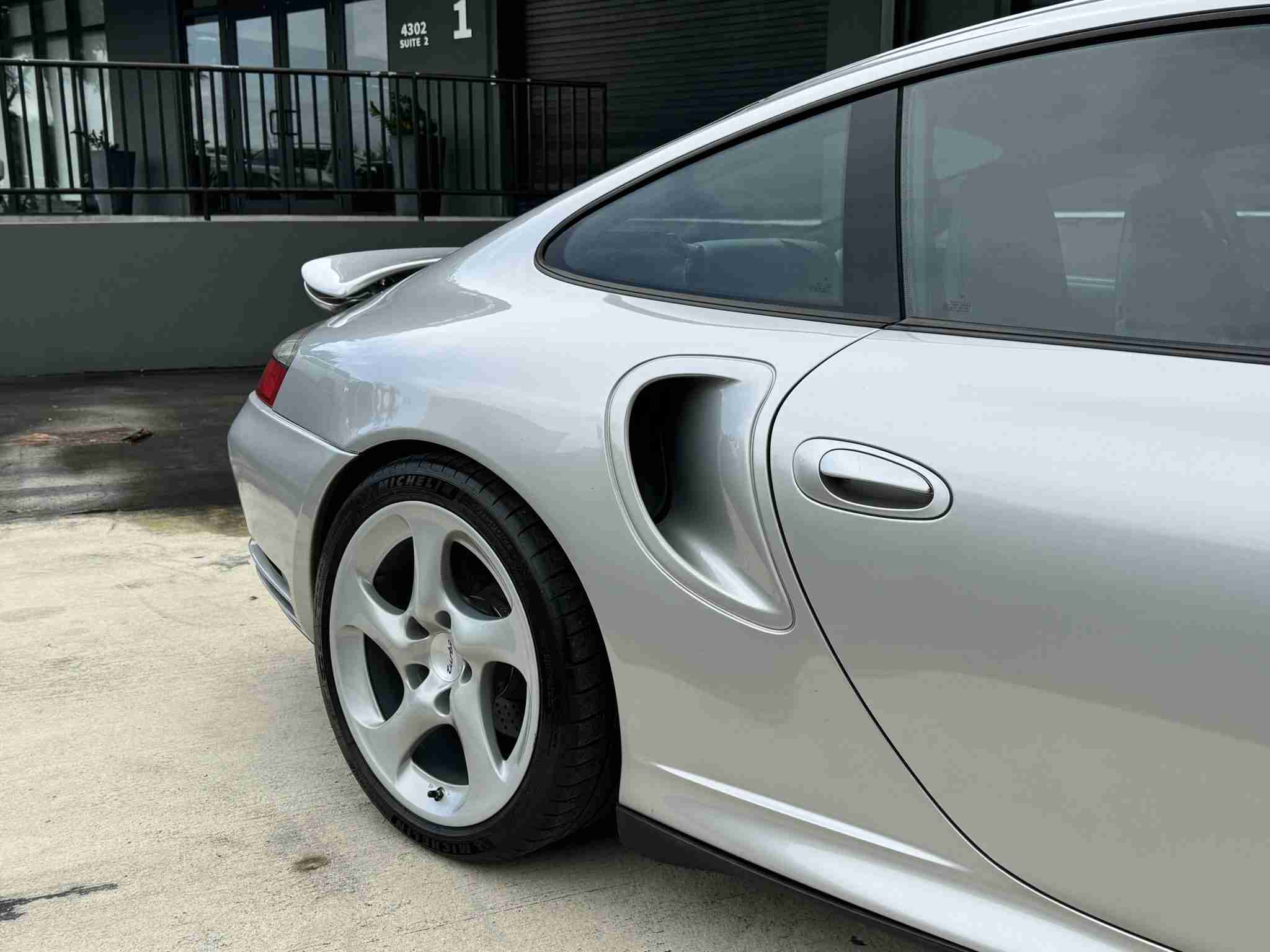 2001 Porsche 911 996 Twin Turbo 6 Speed Manual Arctic Silver – 89k Miles – Original Window Sticker – 550HP – Binder of Records full