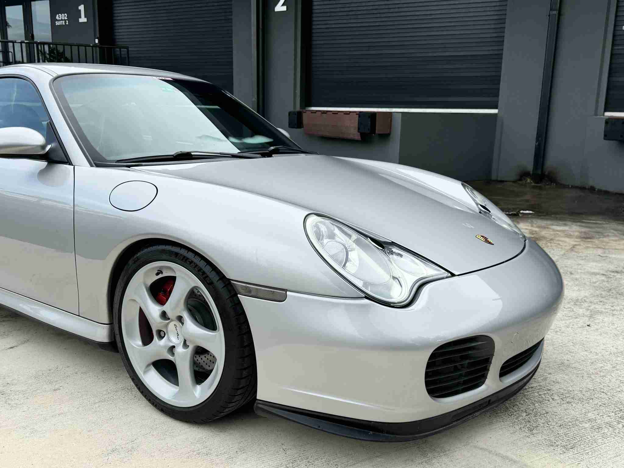 2001 Porsche 911 996 Twin Turbo 6 Speed Manual Arctic Silver – 89k Miles – Original Window Sticker – 550HP – Binder of Records full