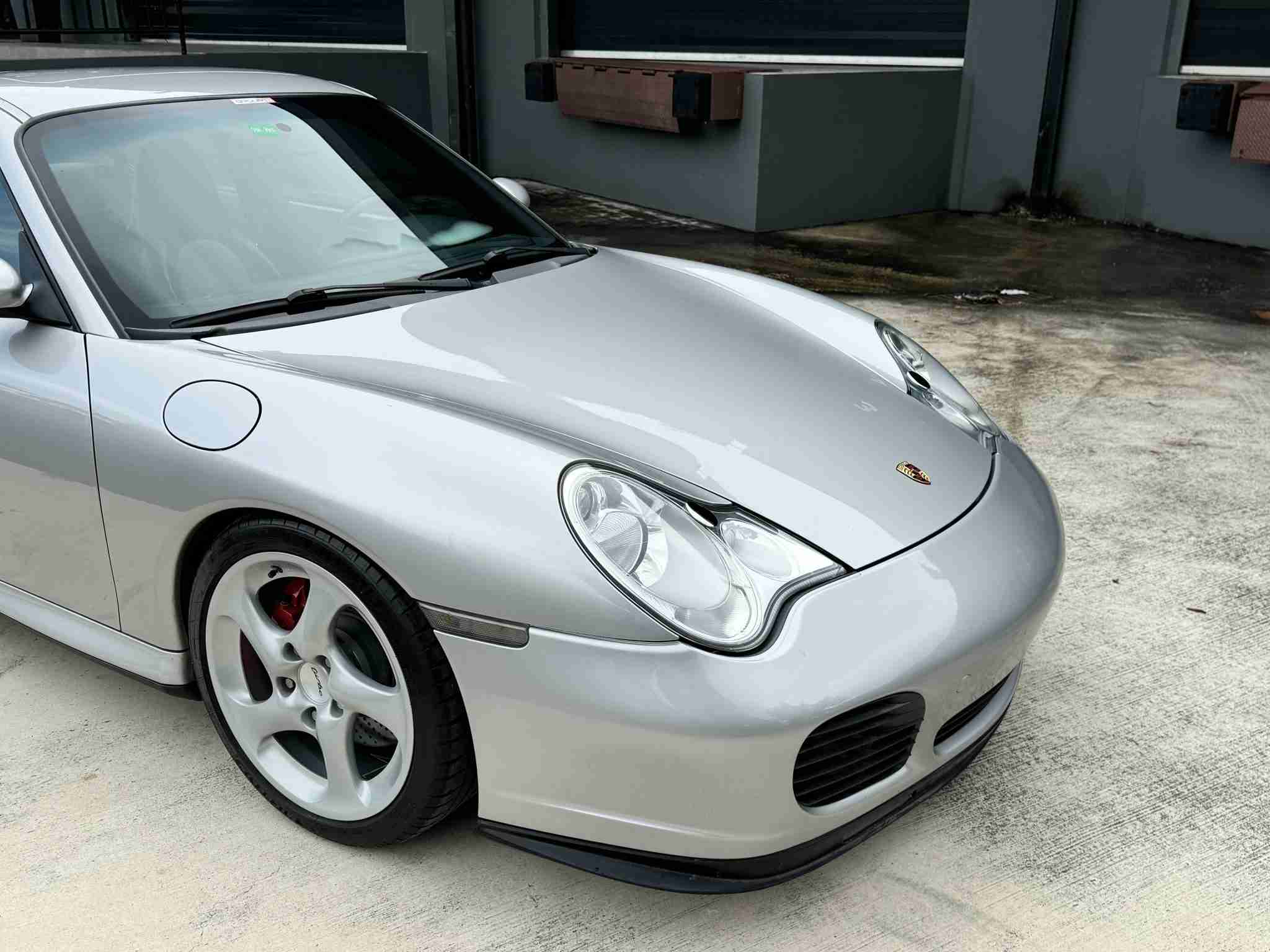 2001 Porsche 911 996 Twin Turbo 6 Speed Manual Arctic Silver – 89k Miles – Original Window Sticker – 550HP – Binder of Records full