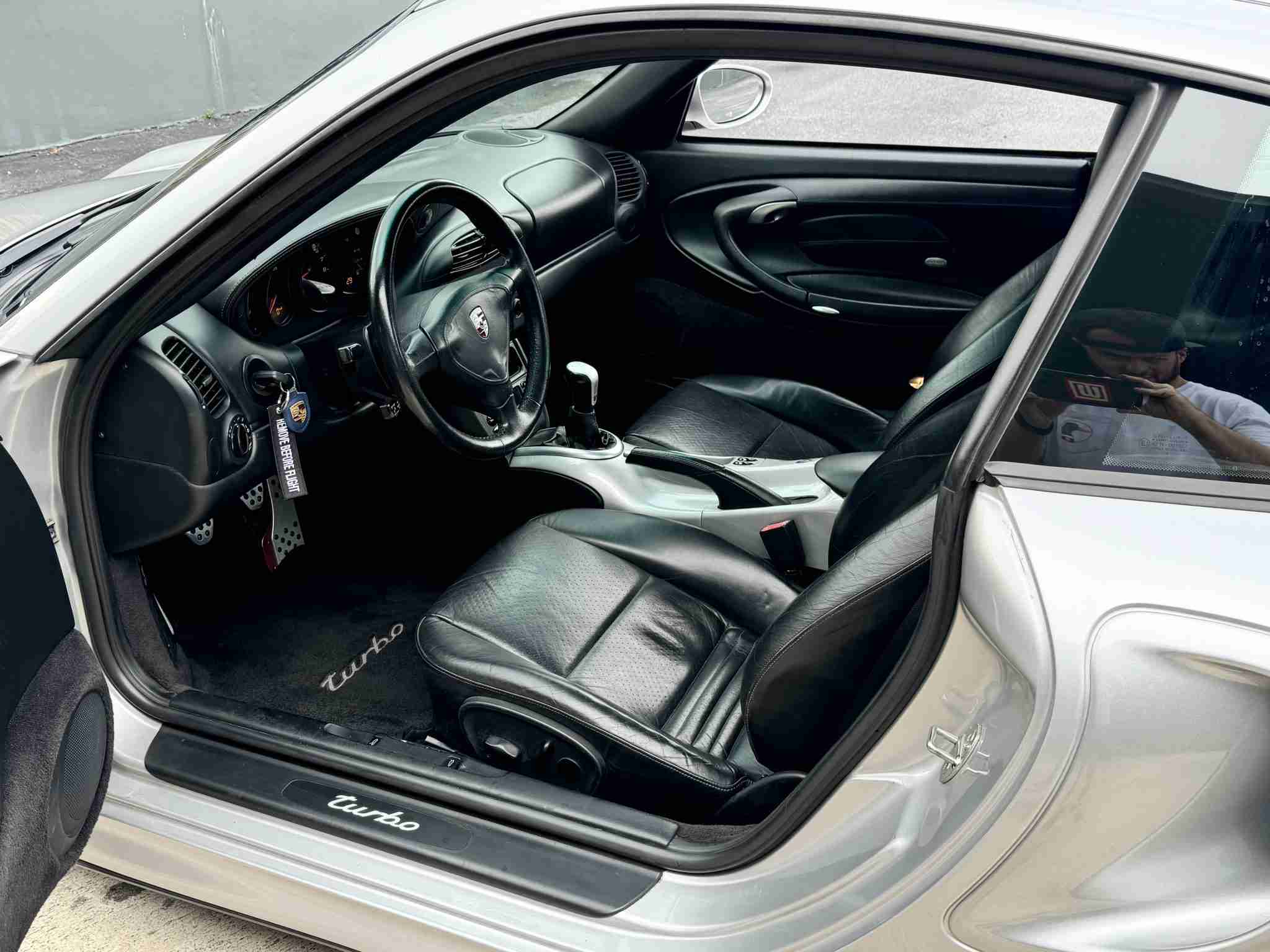 2001 Porsche 911 996 Twin Turbo 6 Speed Manual Arctic Silver – 89k Miles – Original Window Sticker – 550HP – Binder of Records full
