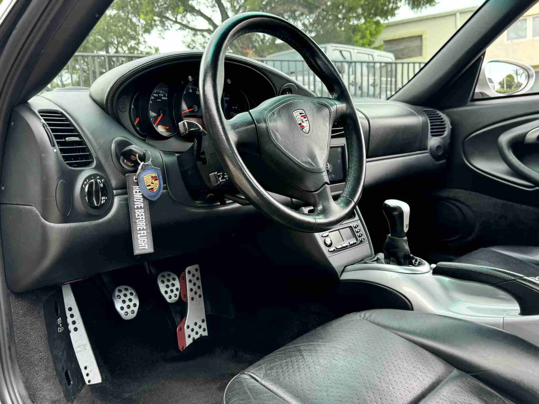 2001 Porsche 911 996 Twin Turbo 6 Speed Manual Arctic Silver – 89k Miles – Original Window Sticker – 550HP – Binder of Records full