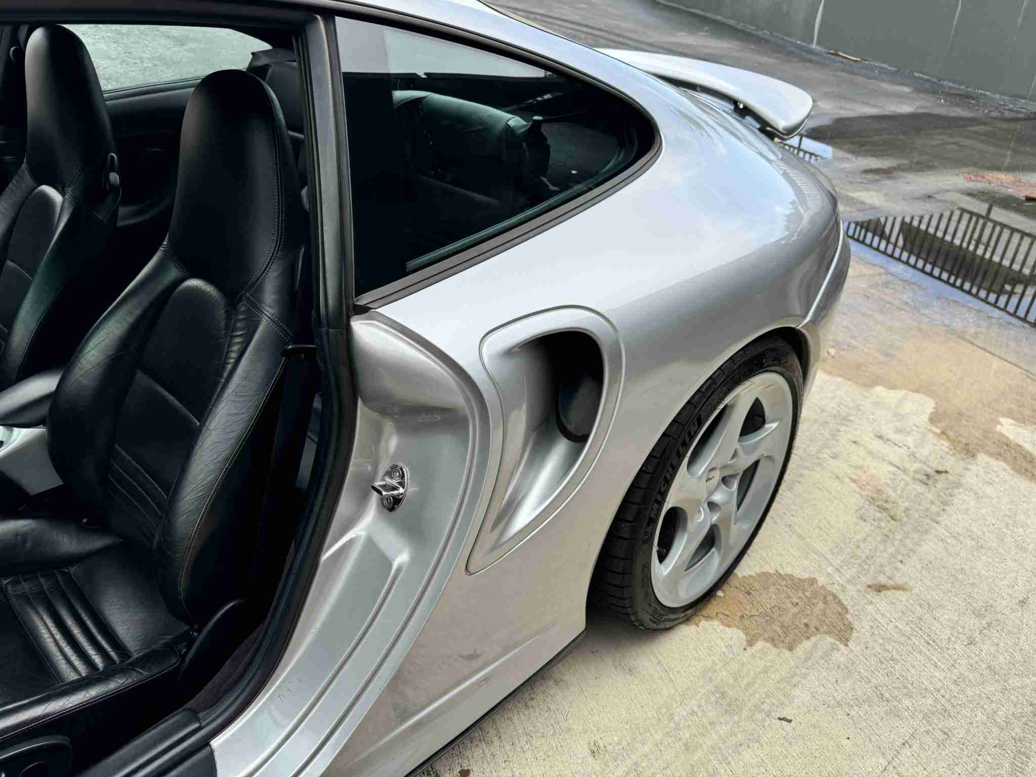 2001 Porsche 911 996 Twin Turbo 6 Speed Manual Arctic Silver – 89k Miles – Original Window Sticker – 550HP – Binder of Records full