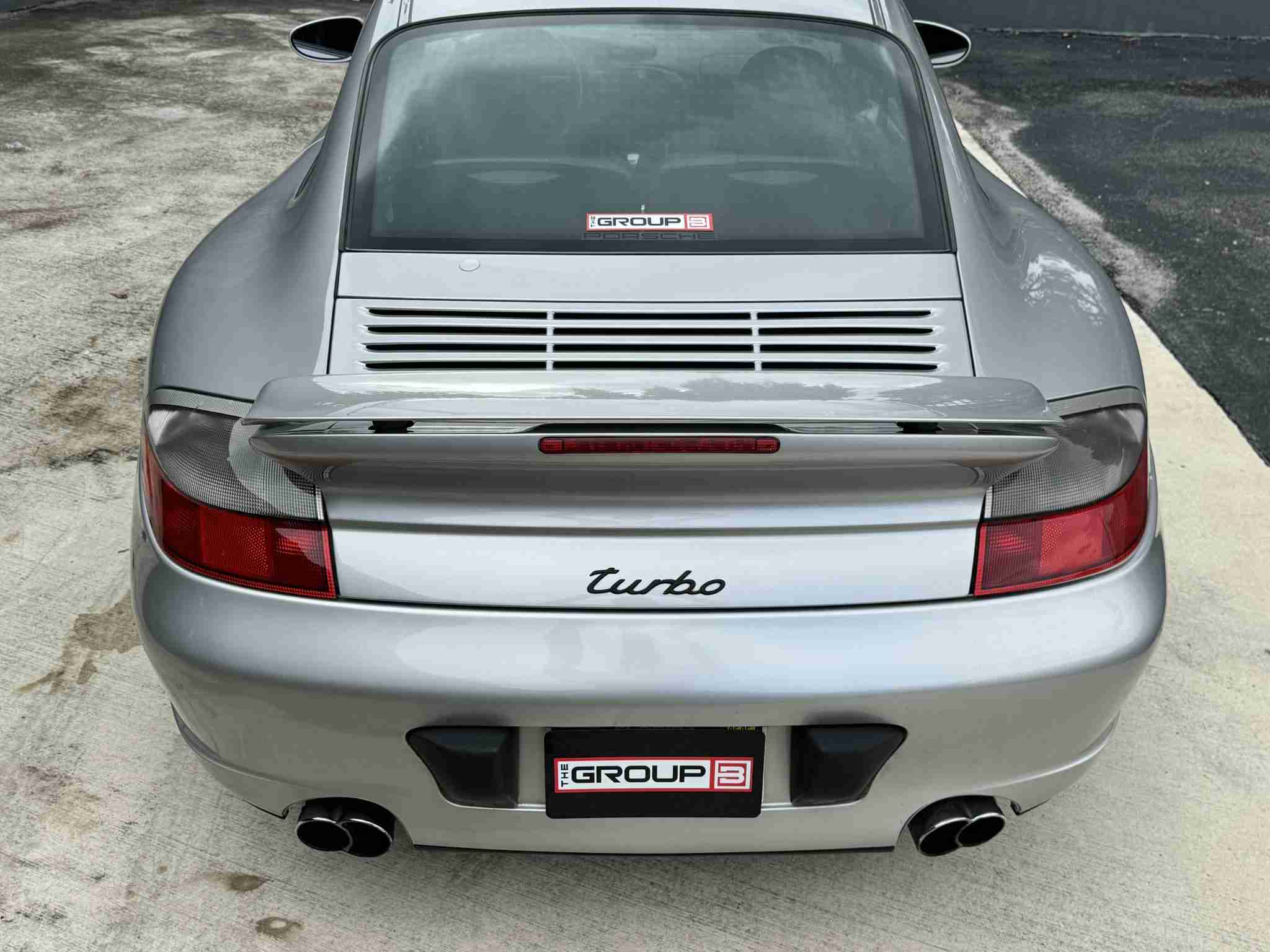 2001 Porsche 911 996 Twin Turbo 6 Speed Manual Arctic Silver – 89k Miles – Original Window Sticker – 550HP – Binder of Records full