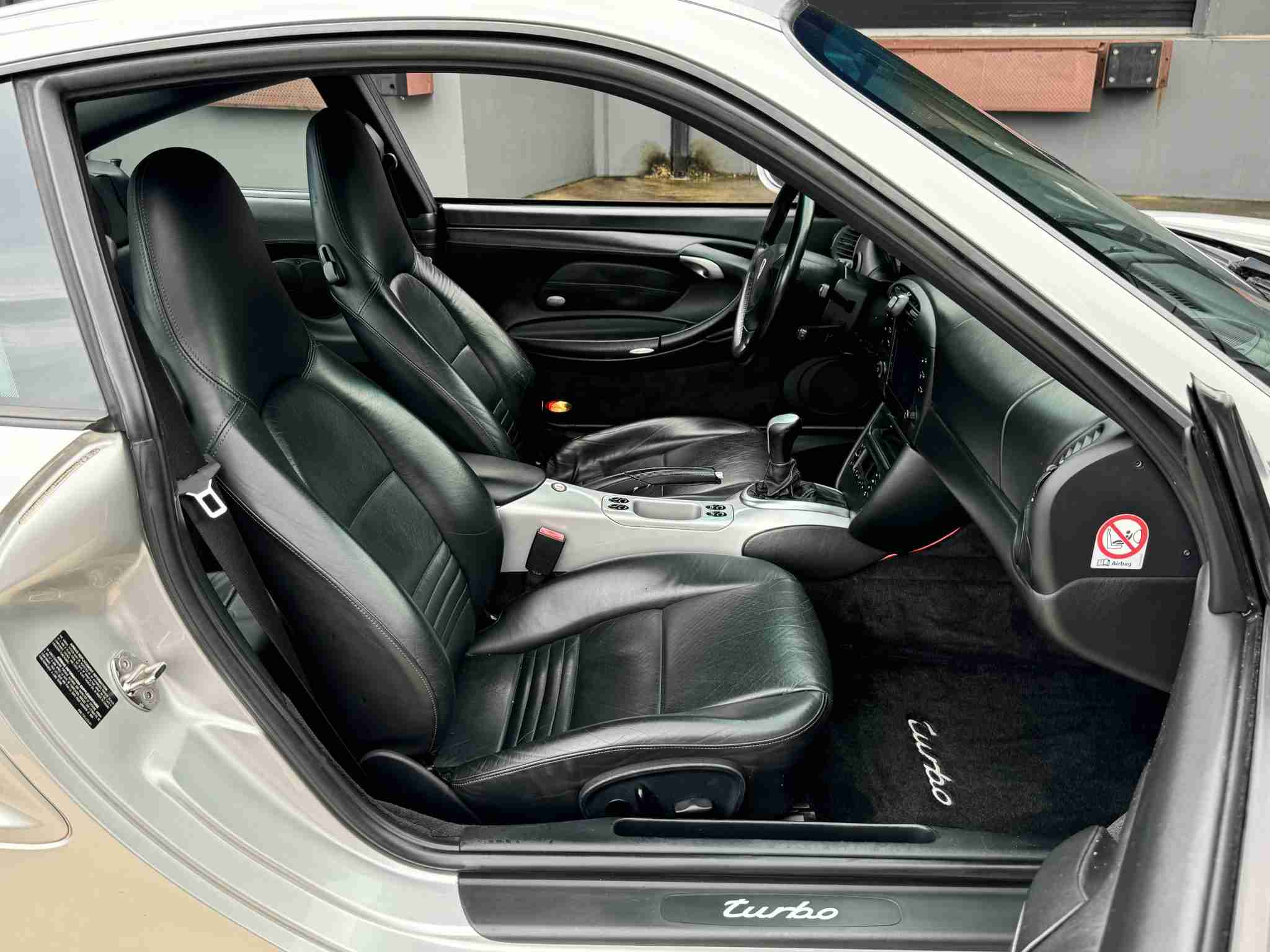 2001 Porsche 911 996 Twin Turbo 6 Speed Manual Arctic Silver – 89k Miles – Original Window Sticker – 550HP – Binder of Records full