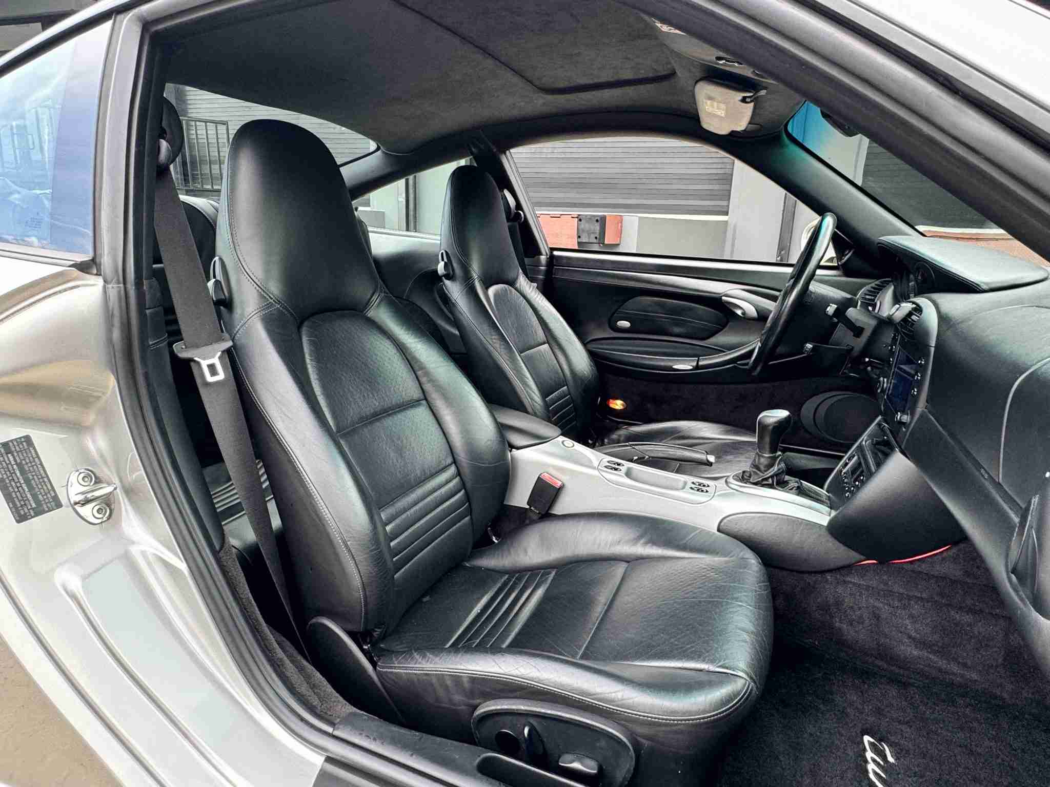 2001 Porsche 911 996 Twin Turbo 6 Speed Manual Arctic Silver – 89k Miles – Original Window Sticker – 550HP – Binder of Records full