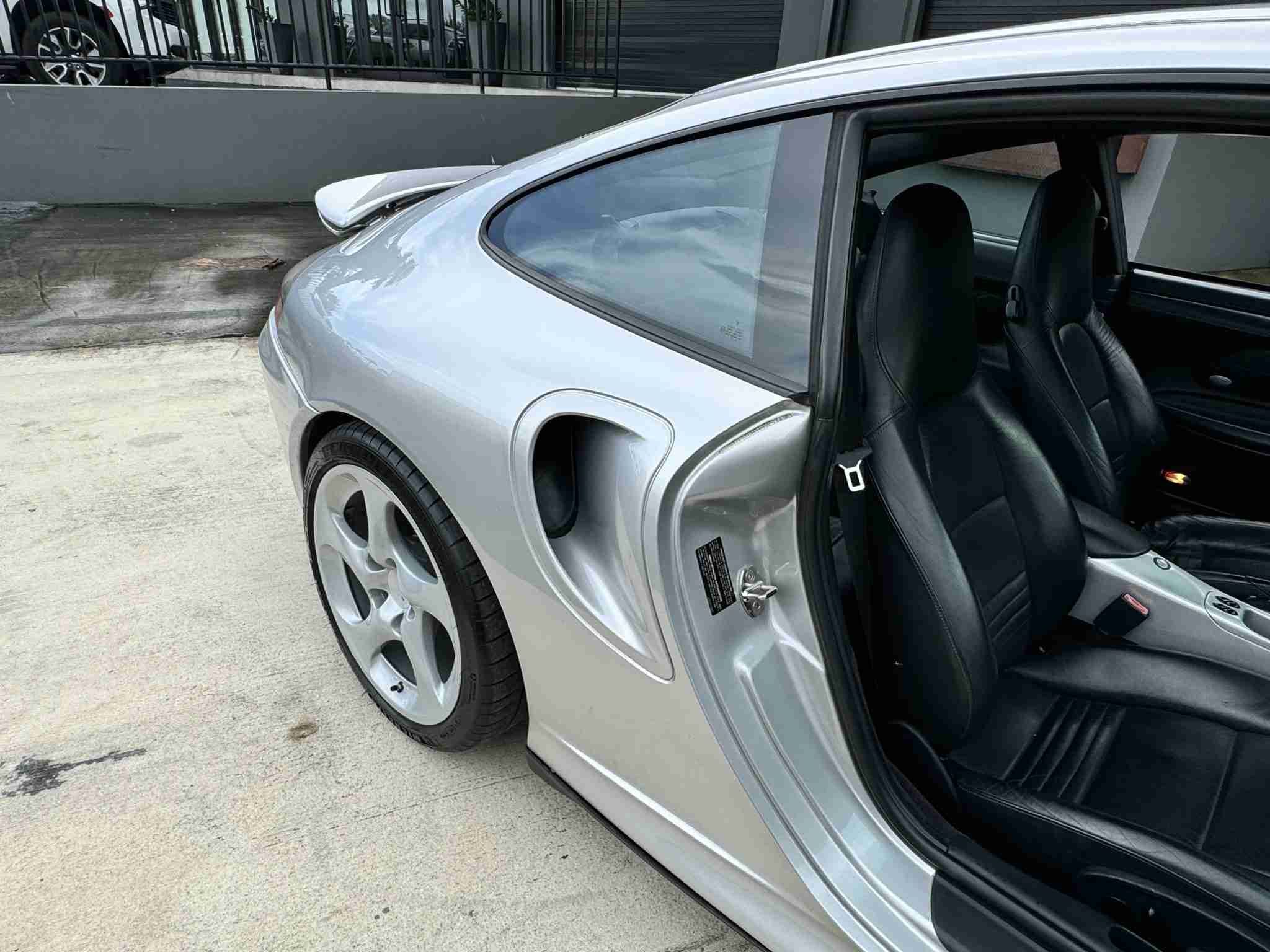 2001 Porsche 911 996 Twin Turbo 6 Speed Manual Arctic Silver – 89k Miles – Original Window Sticker – 550HP – Binder of Records full