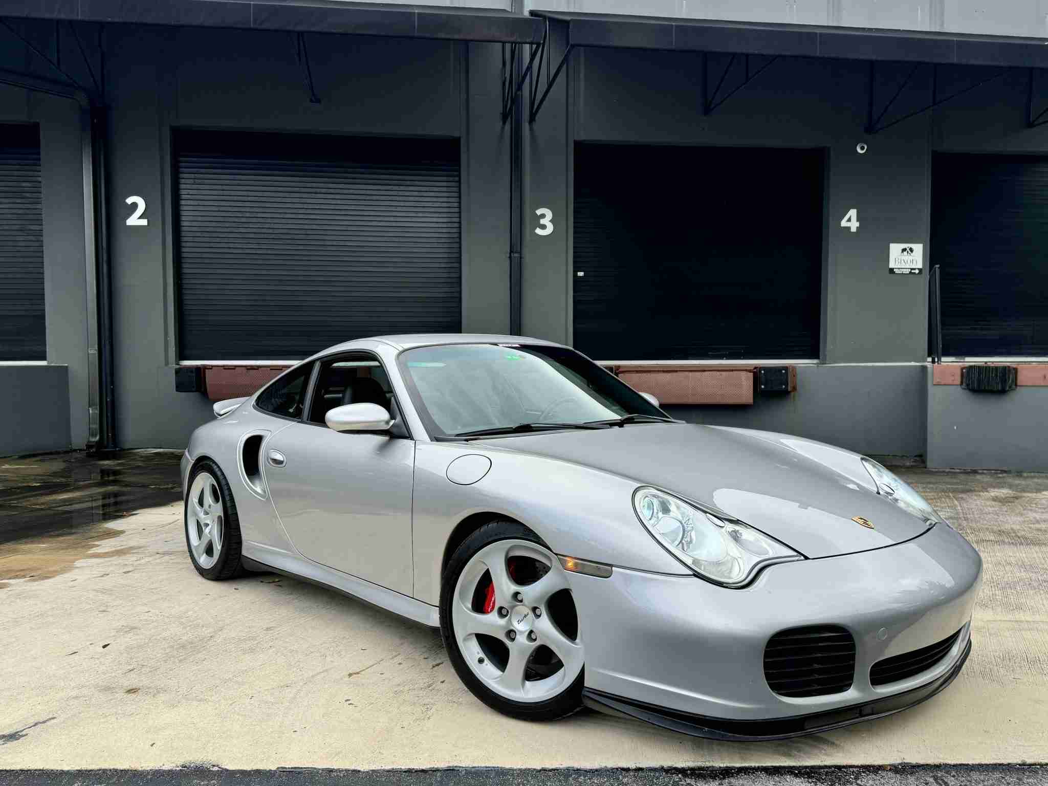 2001 Porsche 911 996 Twin Turbo 6 Speed Manual Arctic Silver – 89k Miles – Original Window Sticker – 550HP – Binder of Records full