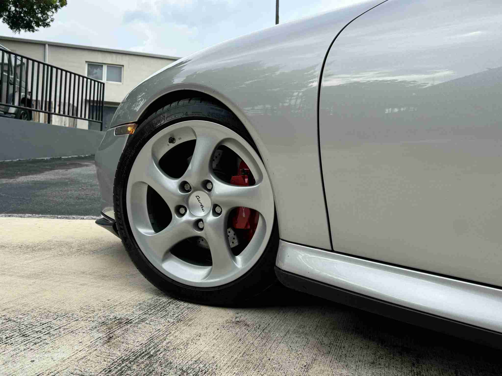 2001 Porsche 911 996 Twin Turbo 6 Speed Manual Arctic Silver – 89k Miles – Original Window Sticker – 550HP – Binder of Records full