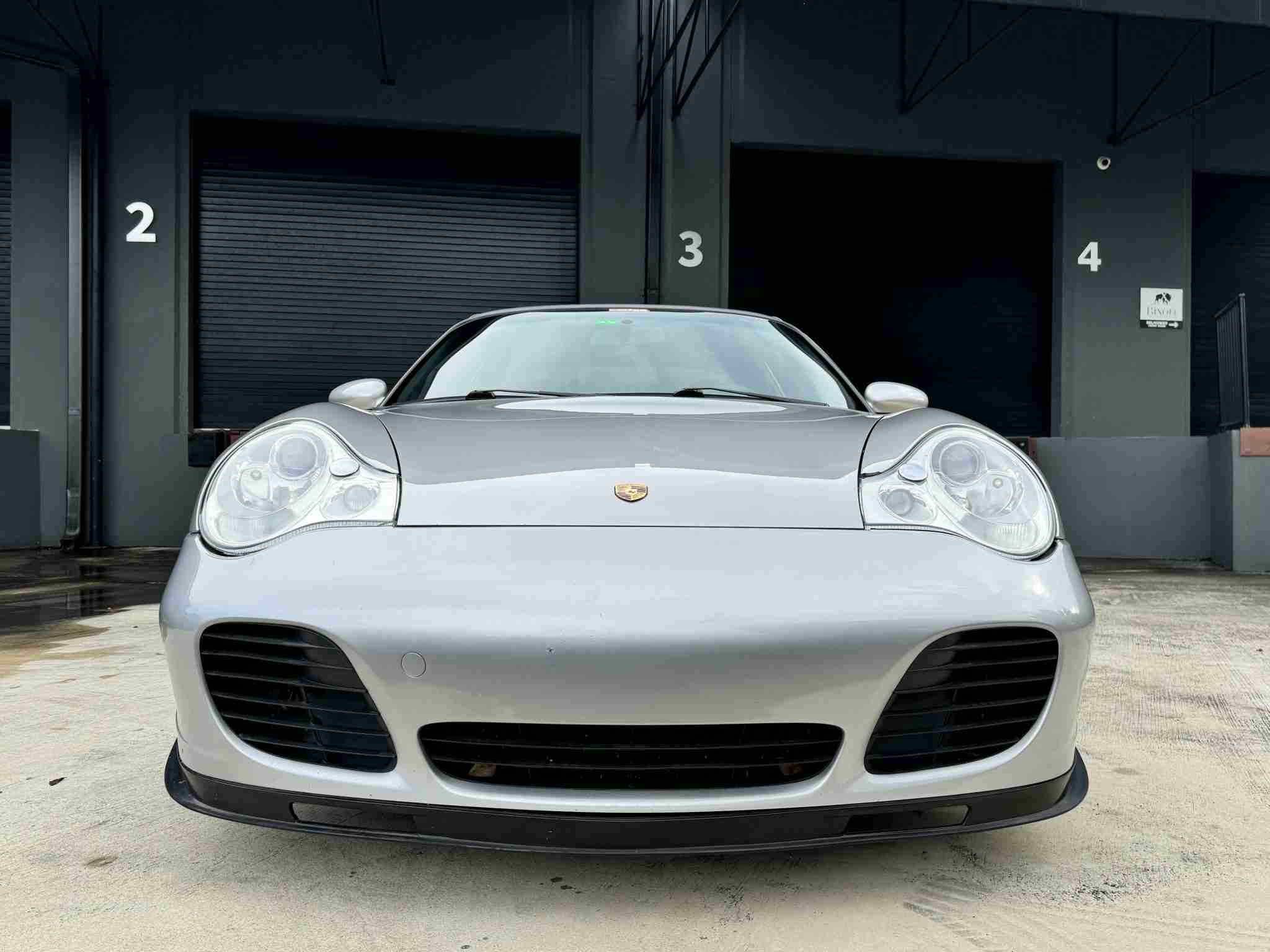 2001 Porsche 911 996 Twin Turbo 6 Speed Manual Arctic Silver – 89k Miles – Original Window Sticker – 550HP – Binder of Records full