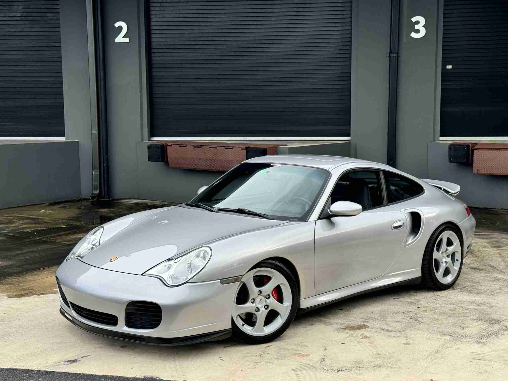 2001 Porsche 911 996 Twin Turbo 6 Speed Manual Arctic Silver – 89k Miles – Original Window Sticker – 550HP – Binder of Records full