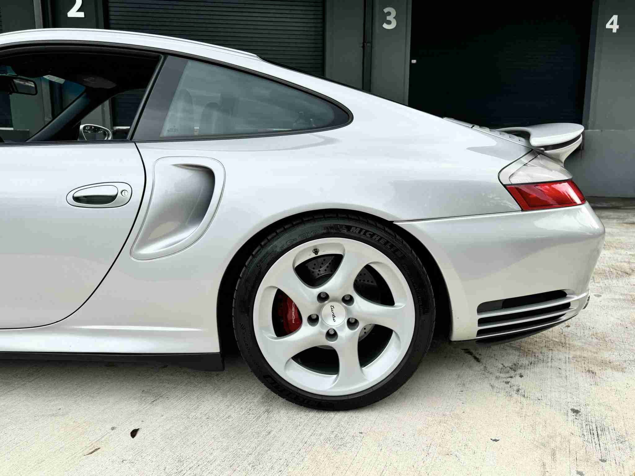 2001 Porsche 911 996 Twin Turbo 6 Speed Manual Arctic Silver – 89k Miles – Original Window Sticker – 550HP – Binder of Records full
