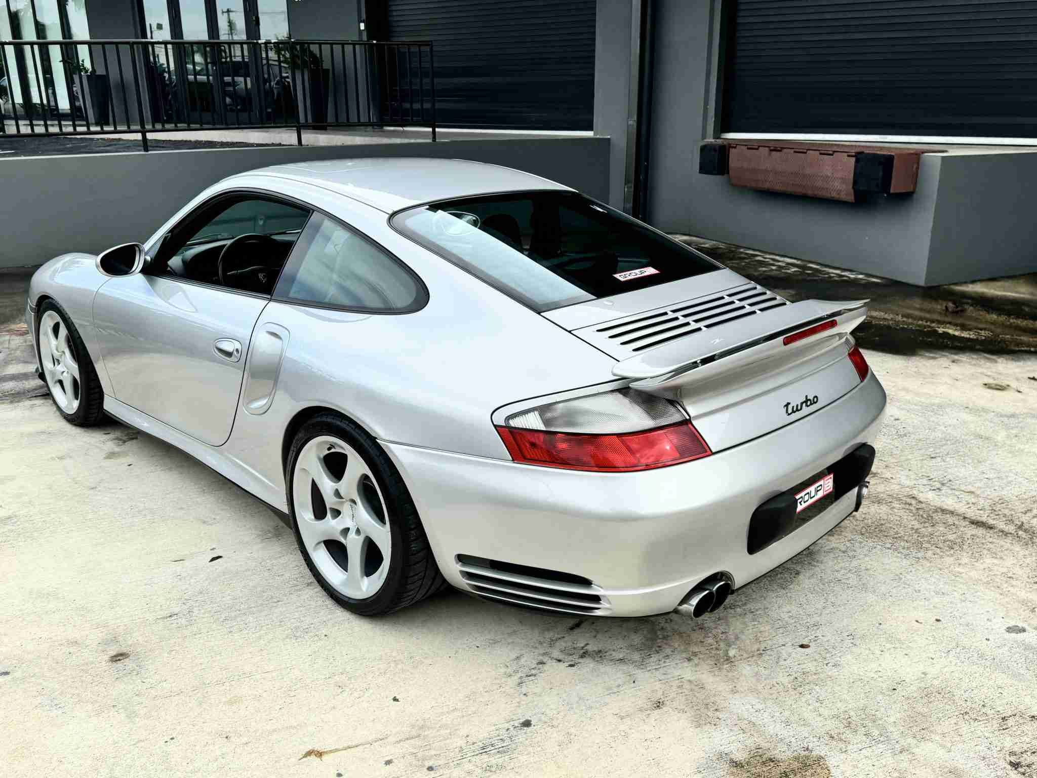 2001 Porsche 911 996 Twin Turbo 6 Speed Manual Arctic Silver – 89k Miles – Original Window Sticker – 550HP – Binder of Records full
