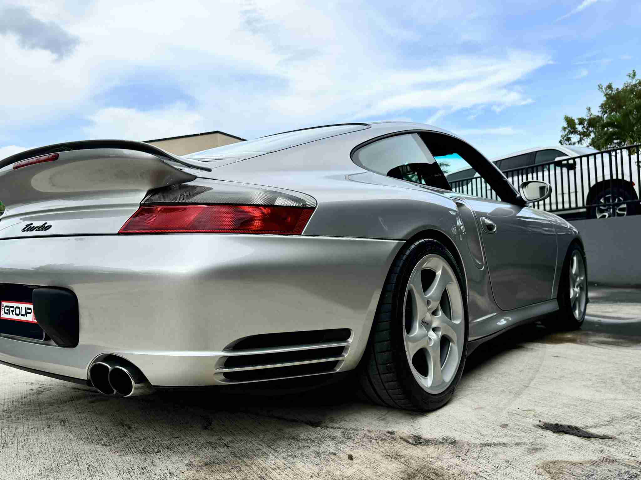 2001 Porsche 911 996 Twin Turbo 6 Speed Manual Arctic Silver – 89k Miles – Original Window Sticker – 550HP – Binder of Records full