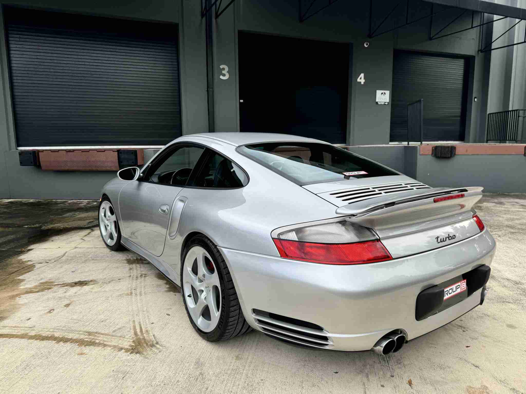 2001 Porsche 911 996 Twin Turbo 6 Speed Manual Arctic Silver – 89k Miles – Original Window Sticker – 550HP – Binder of Records full