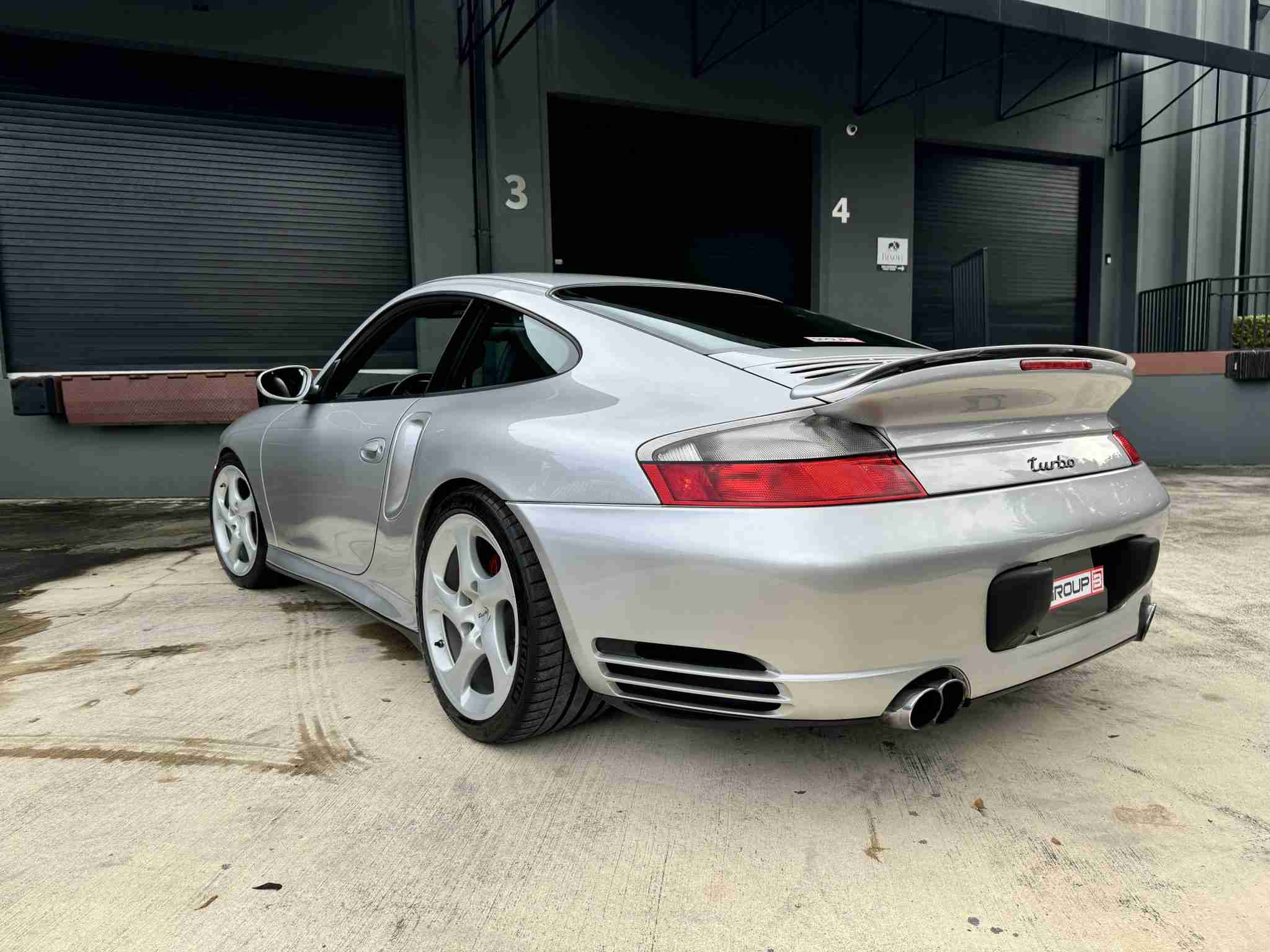 2001 Porsche 911 996 Twin Turbo 6 Speed Manual Arctic Silver – 89k Miles – Original Window Sticker – 550HP – Binder of Records full