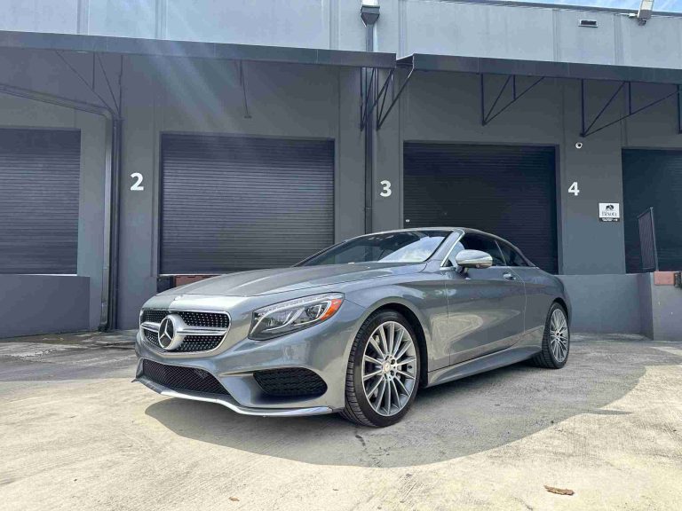 2017 Mercedes-Benz S550 Cabriolet