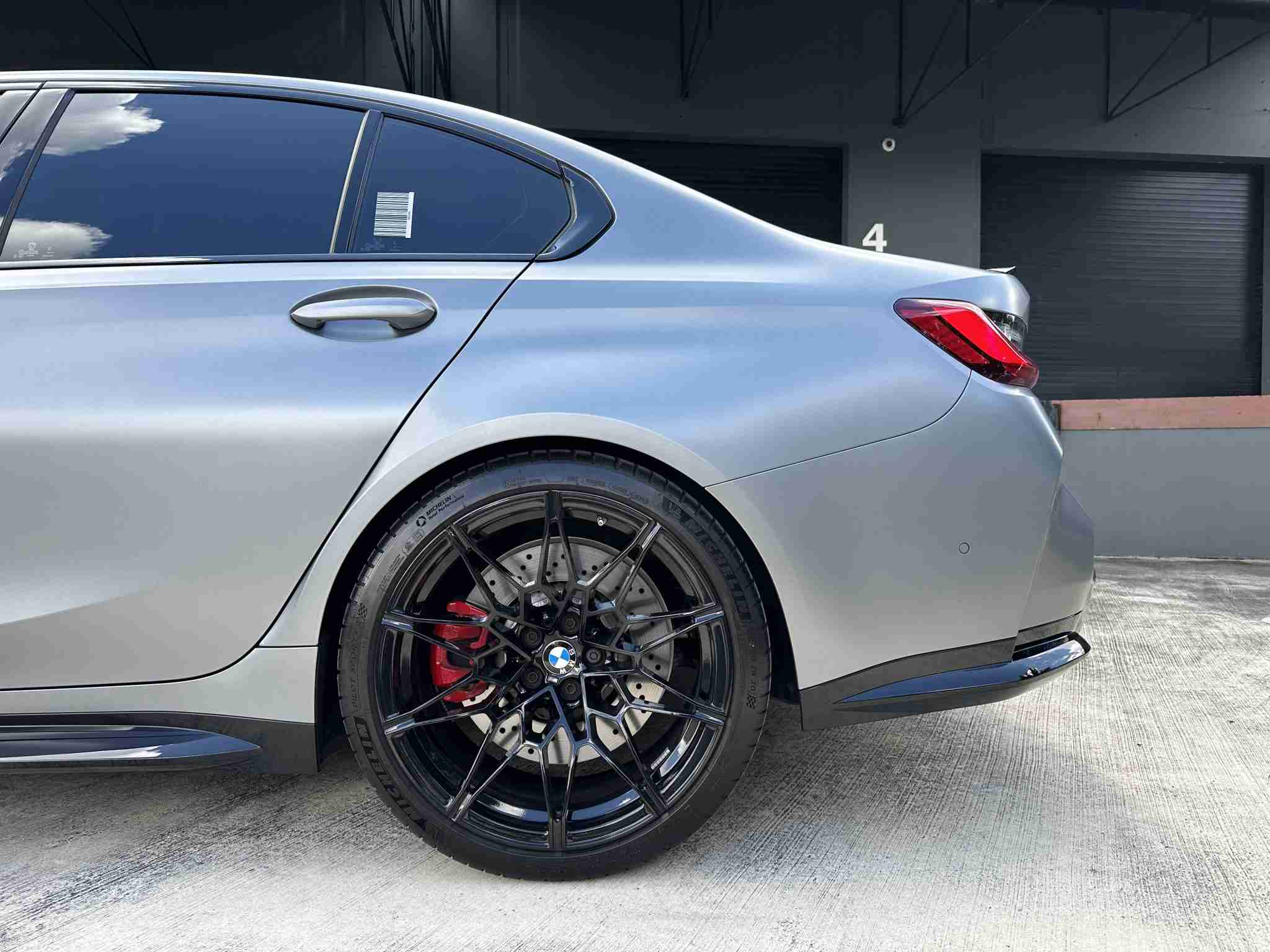 2024 BMW M3 Competition Frozen Pure Grey Metallic full